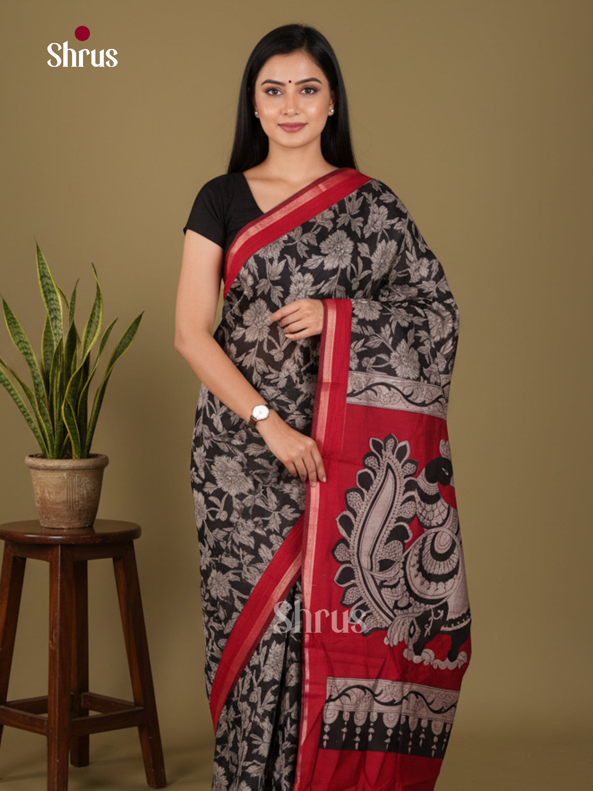 DJS27043 - Art Modal Saree - Shop on Shrus.com