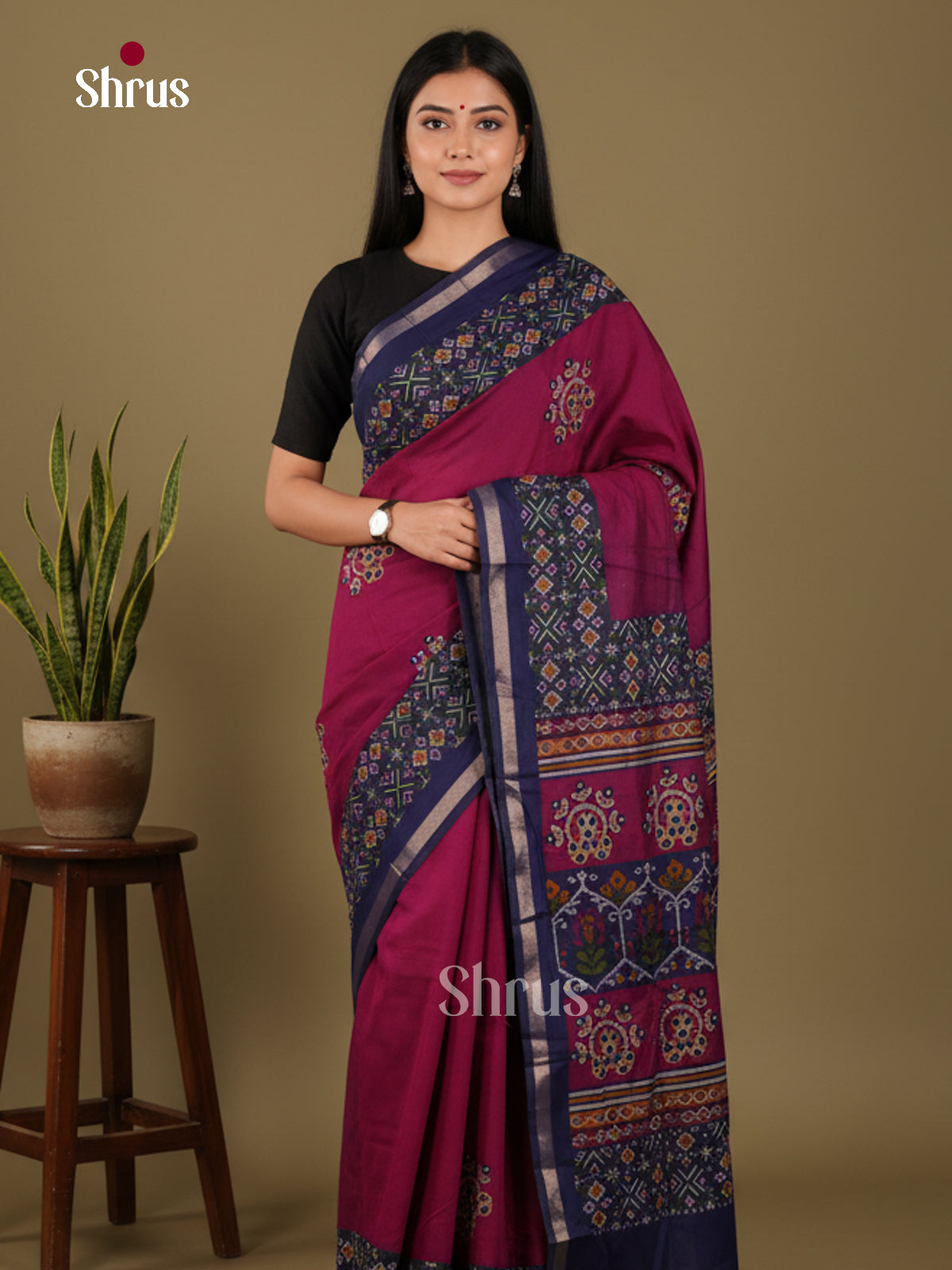 DJS27047 - Art Modal Saree - Shop on Shrus.com