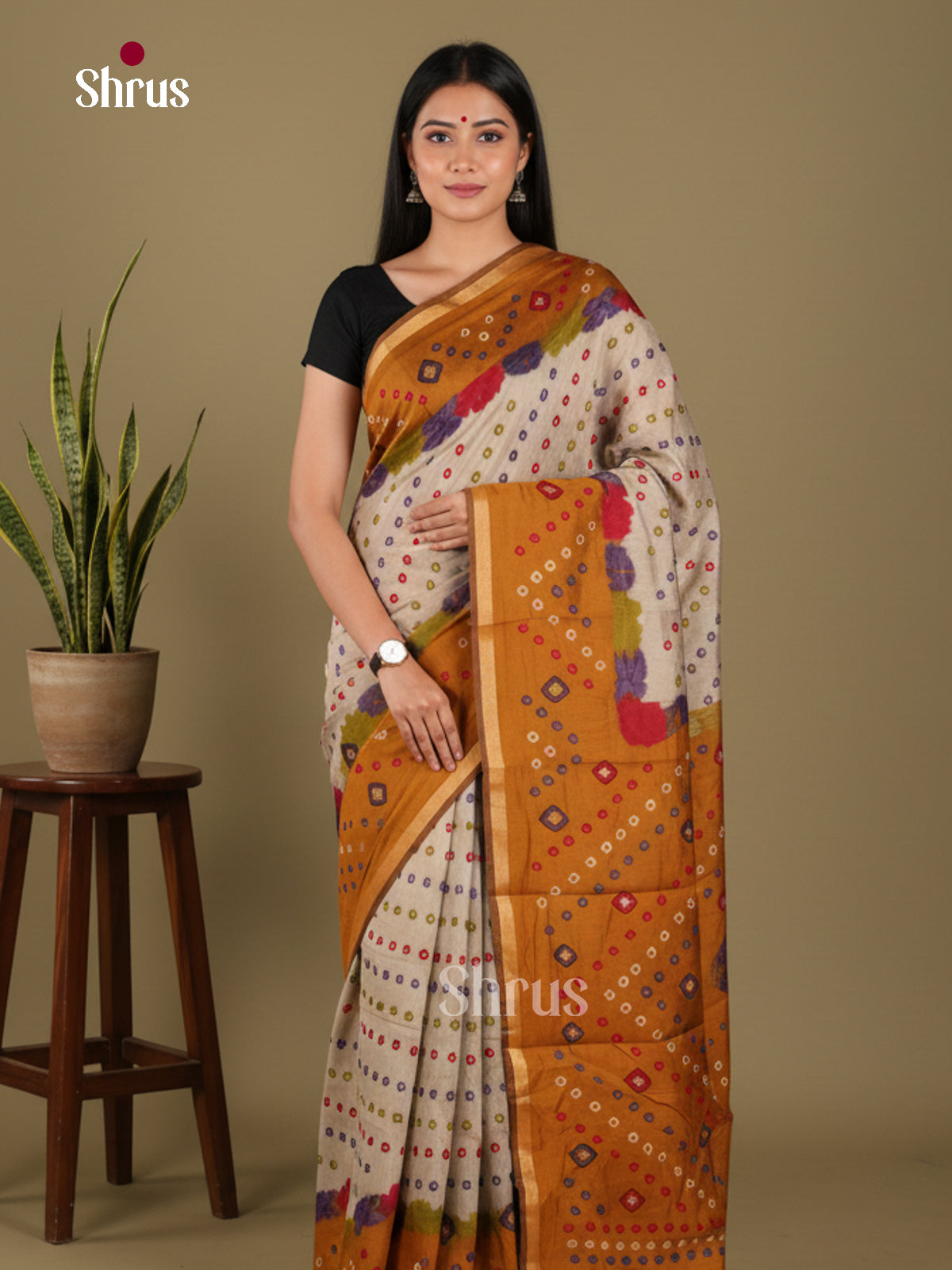 DJS27054 - Art Modal Saree - Shop on Shrus.com