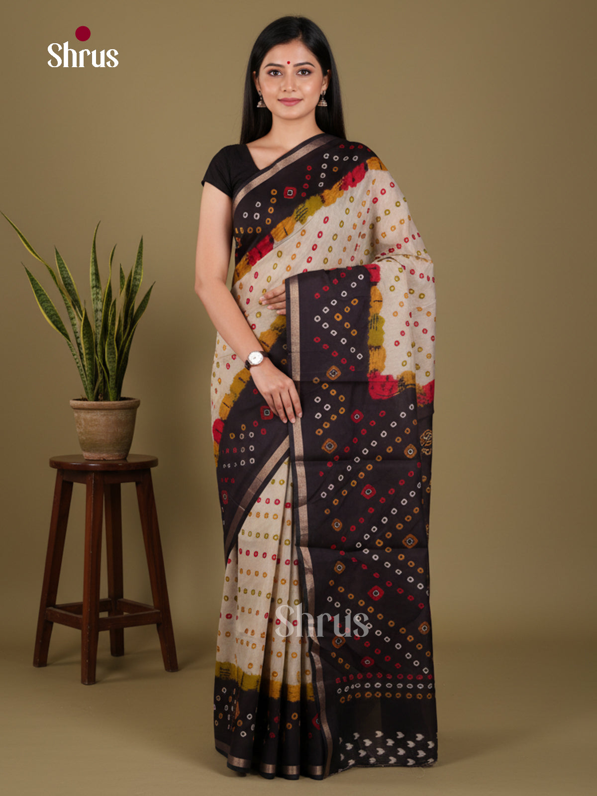 DJS27055 - Art Modal Saree - Shop on Shrus.com