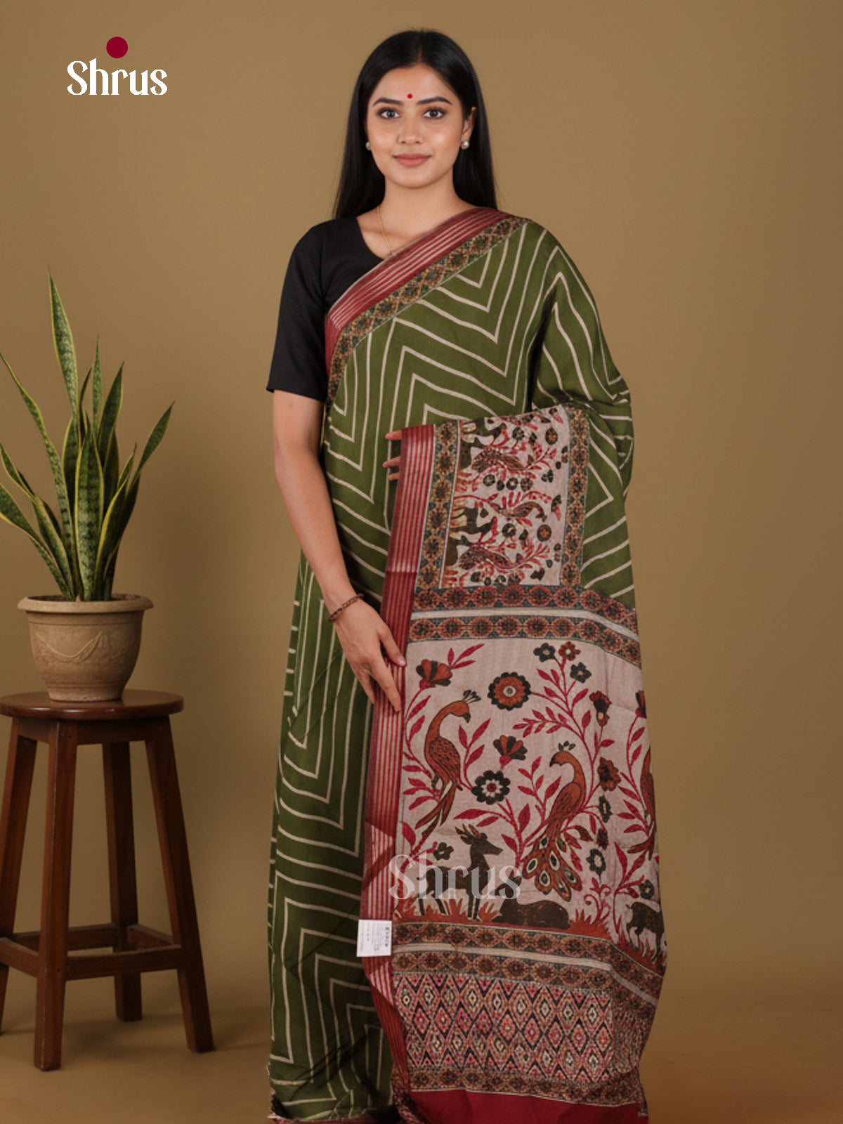 DJS27058 - Art Modal Saree - Shop on Shrus.com