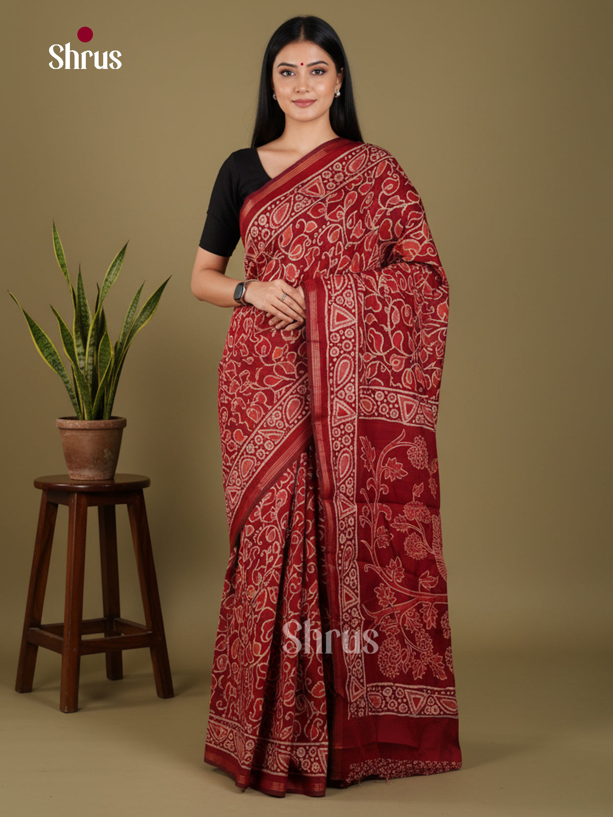 DJS27063 - Art Modal Saree - Shop on Shrus.com