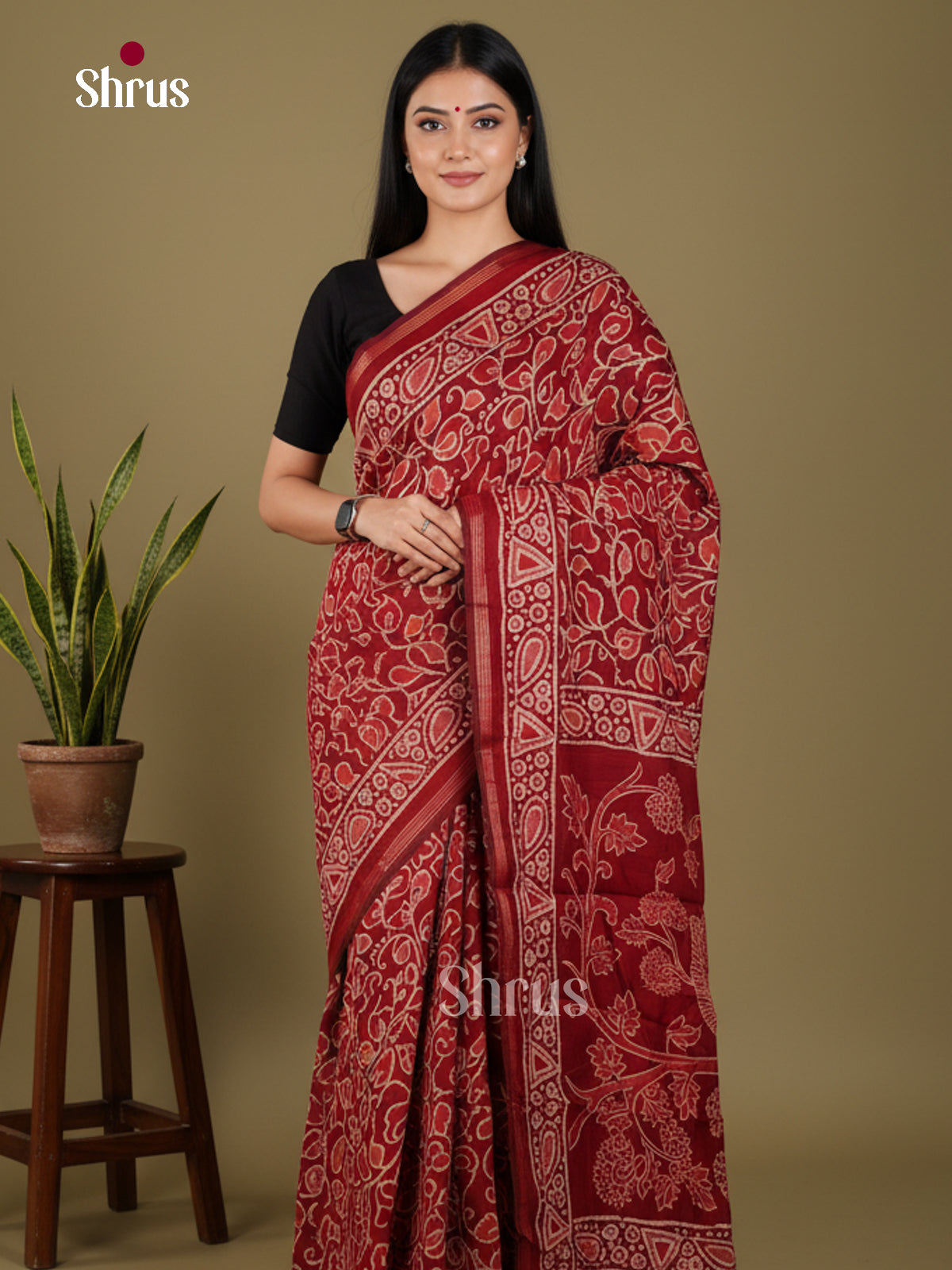 DJS27063 - Art Modal Saree - Shop on Shrus.com