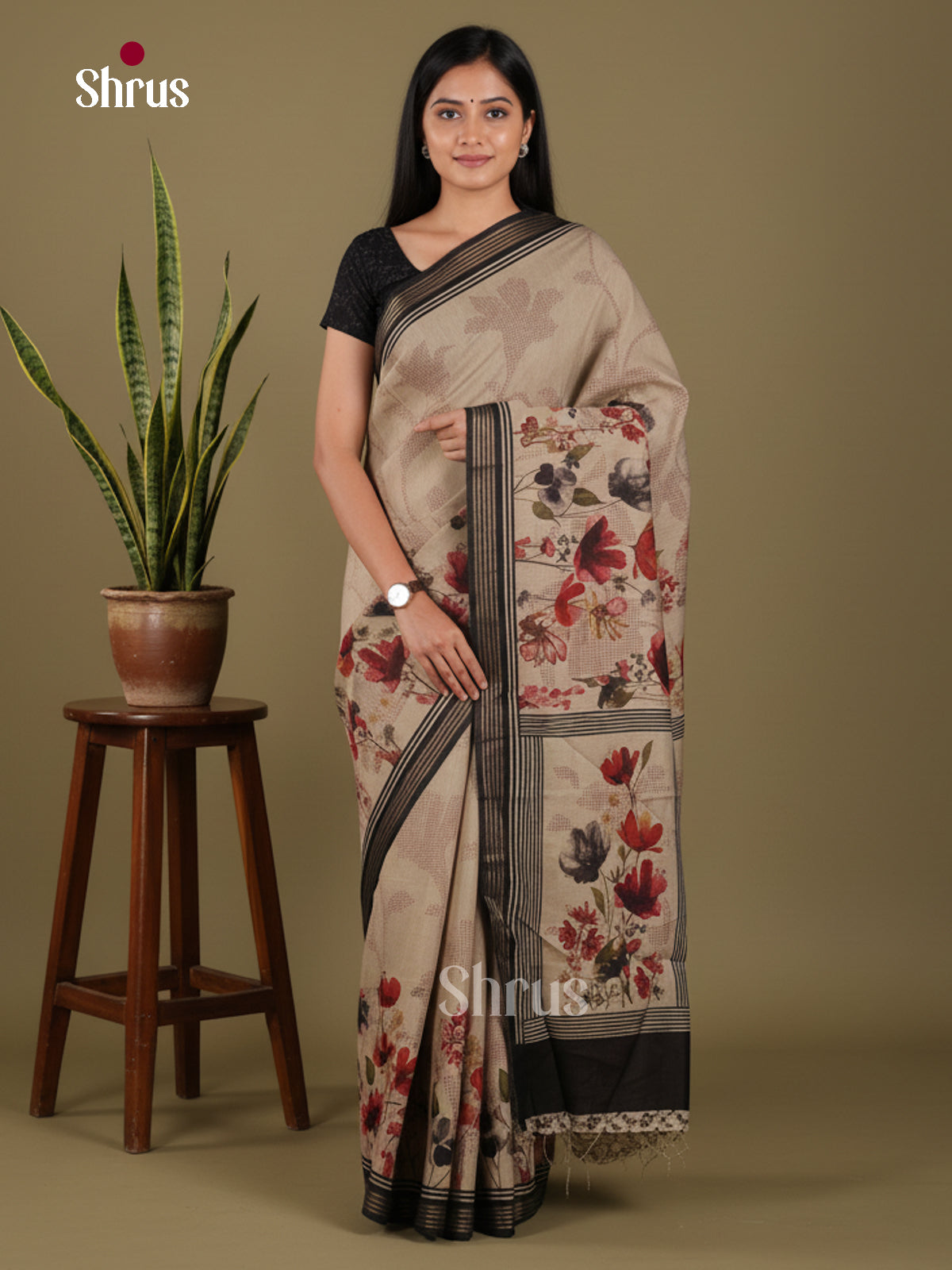 DJS27065 - Art Modal Saree - Shop on Shrus.com