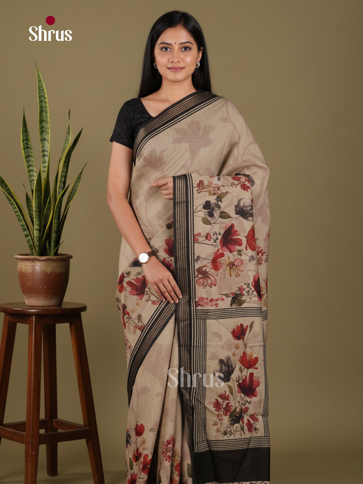 DJS27065 - Art Modal Saree - Shop on Shrus.com