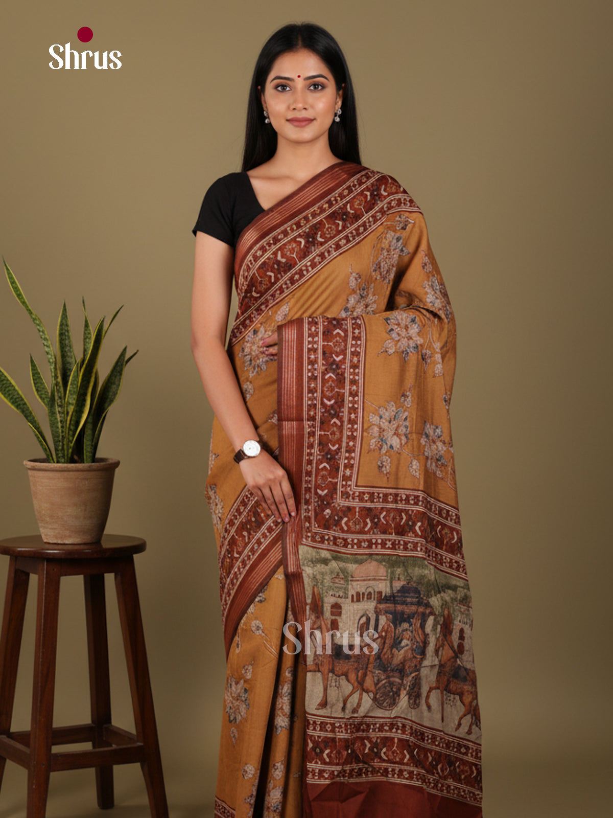DJS27066 - Art Modal Saree - Shop on Shrus.com