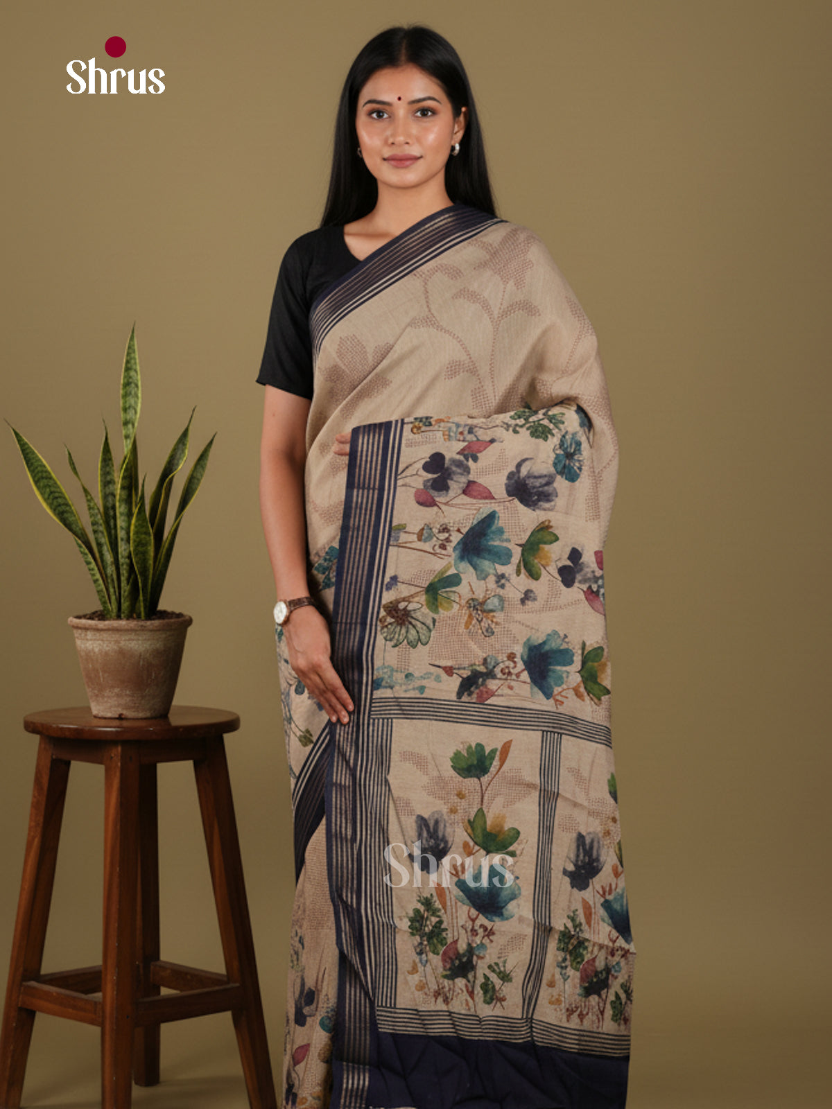 DJS27070 - Art Modal Saree - Shop on Shrus.com