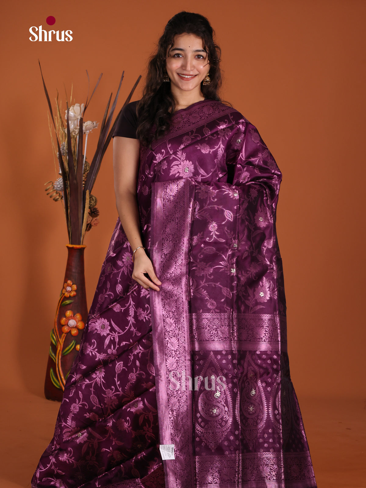 DJS28001 - Semi Softsilk Saree