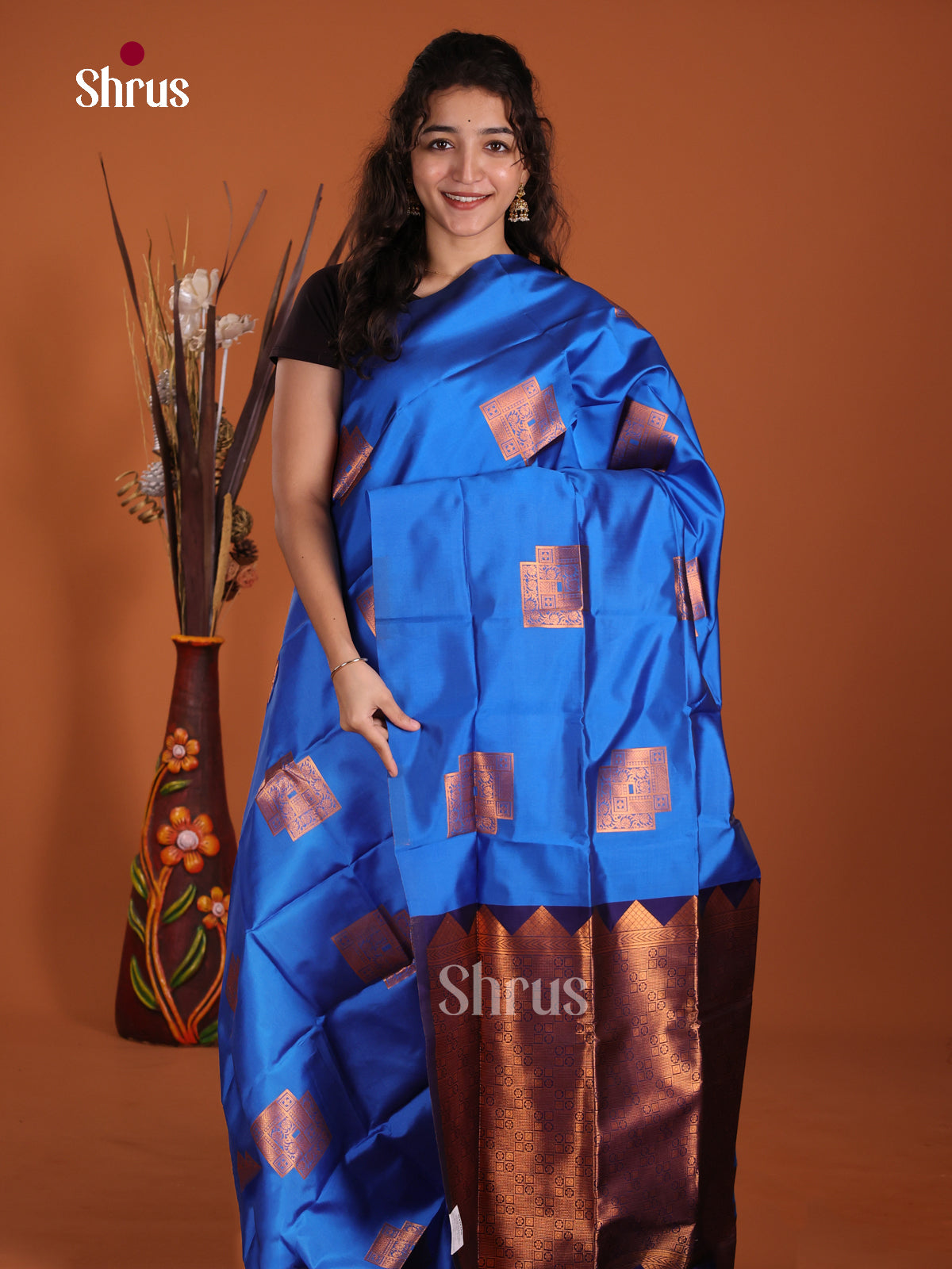 DJS28005 - Semi Softsilk Saree
