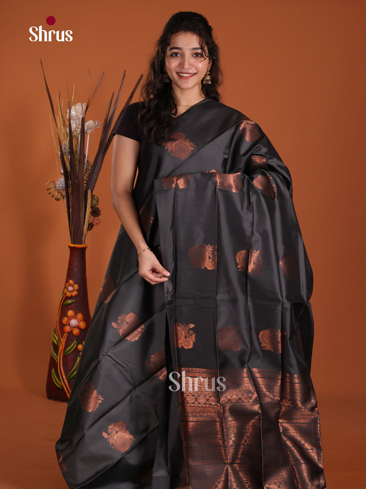 DJS28090 - Semi Softsilk Saree