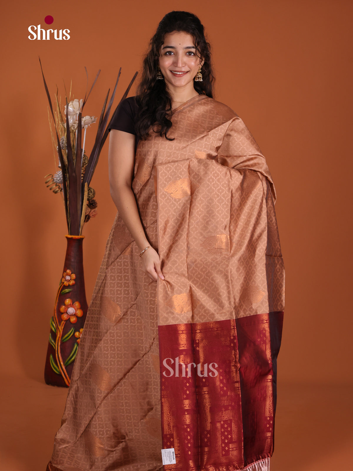 DJS28091 - Semi Softsilk Saree