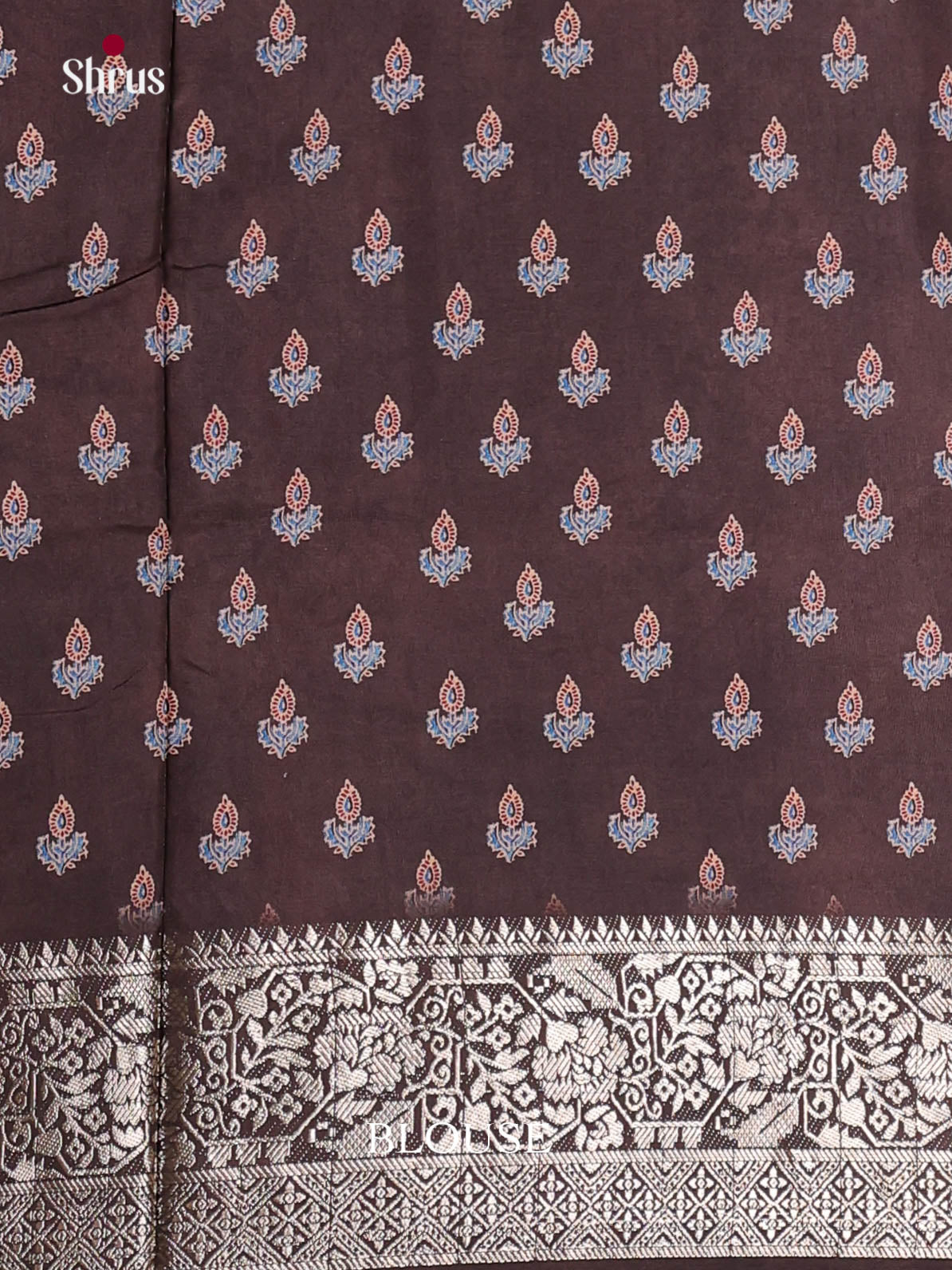 Brown - Semi Modal Saree