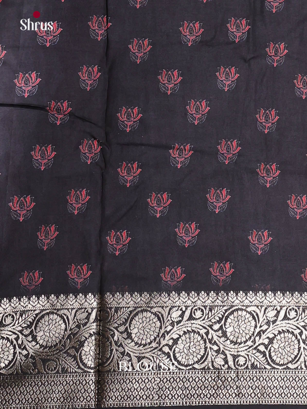 Black - Semi Modal Saree