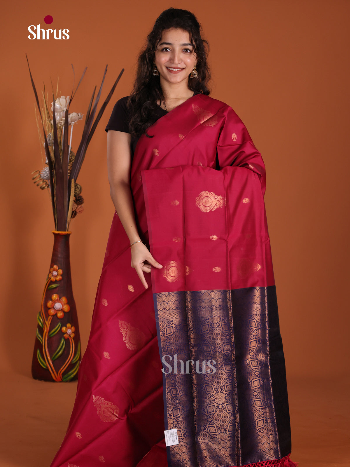 DJS28113 - Semi Softsilk Saree