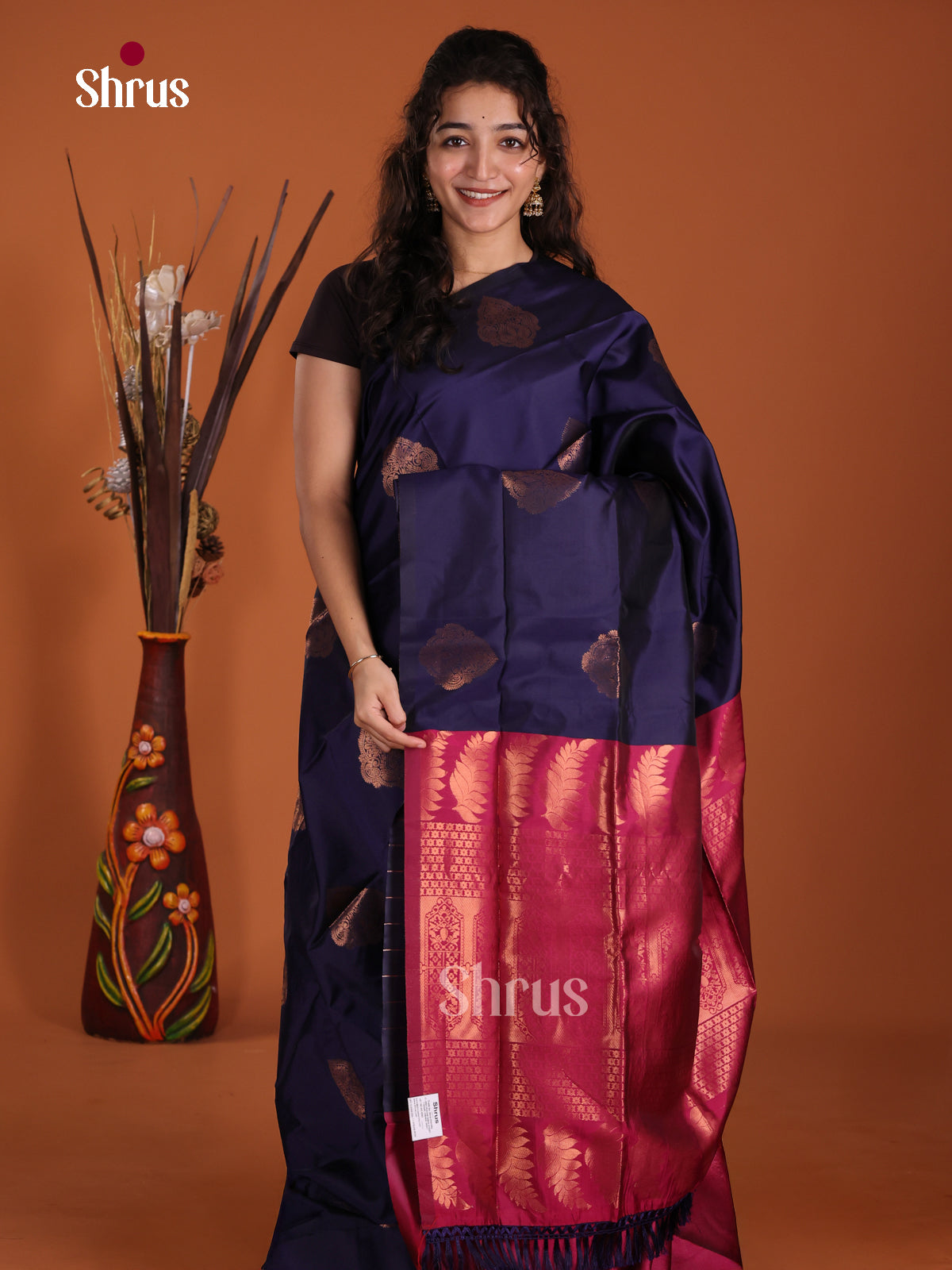 DJS28117 - Semi Softsilk Saree