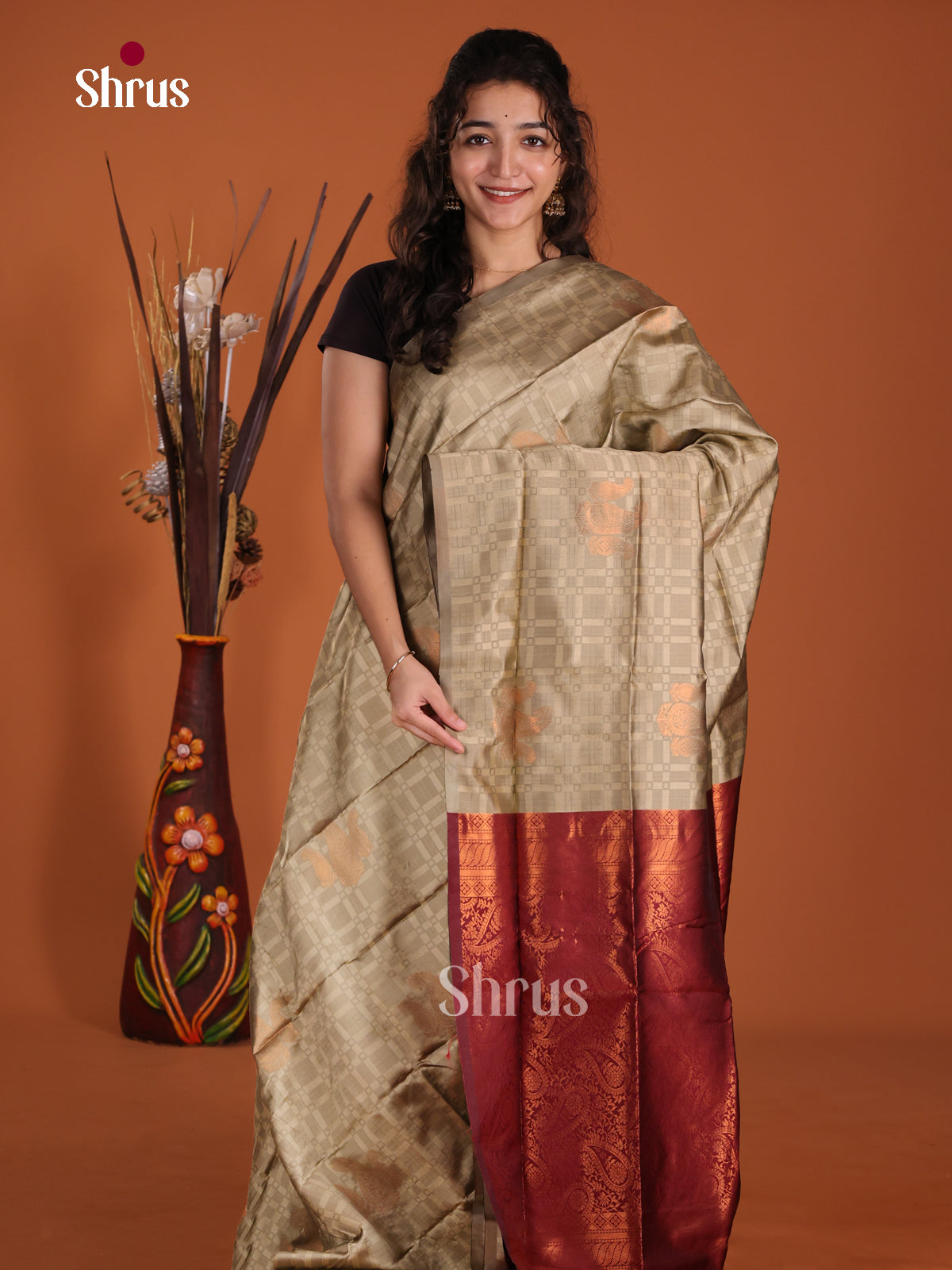 DJS28125 - Semi Softsilk Saree