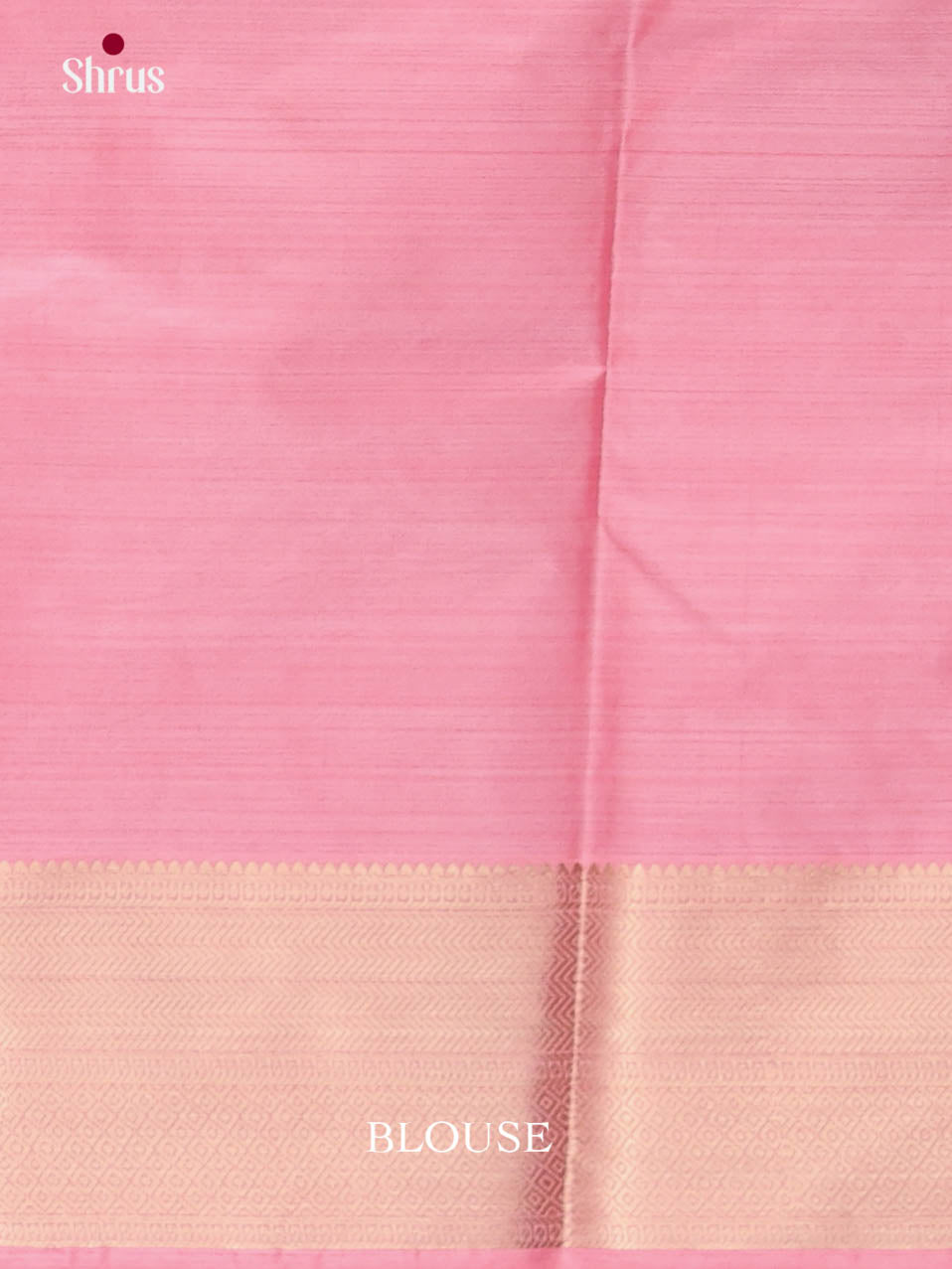 Pink - Kanchipuram-halfpure Saree