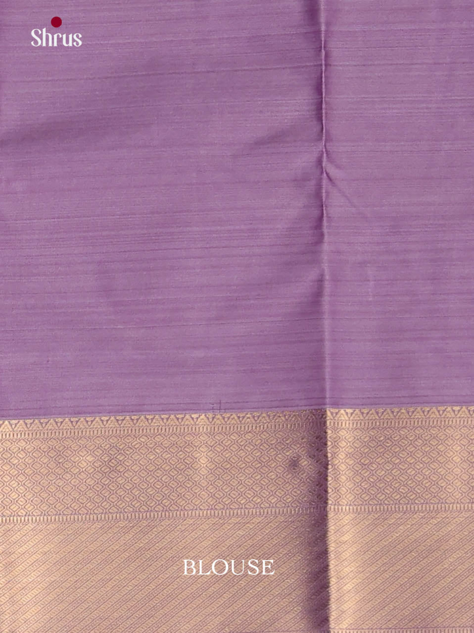 Lavender & Violet - Kanchipuram-halfpure Saree