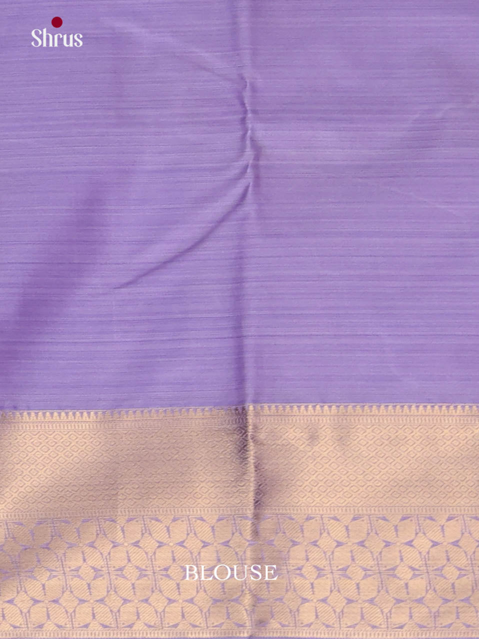 Lilac - Kanchipuram-halfpure Saree