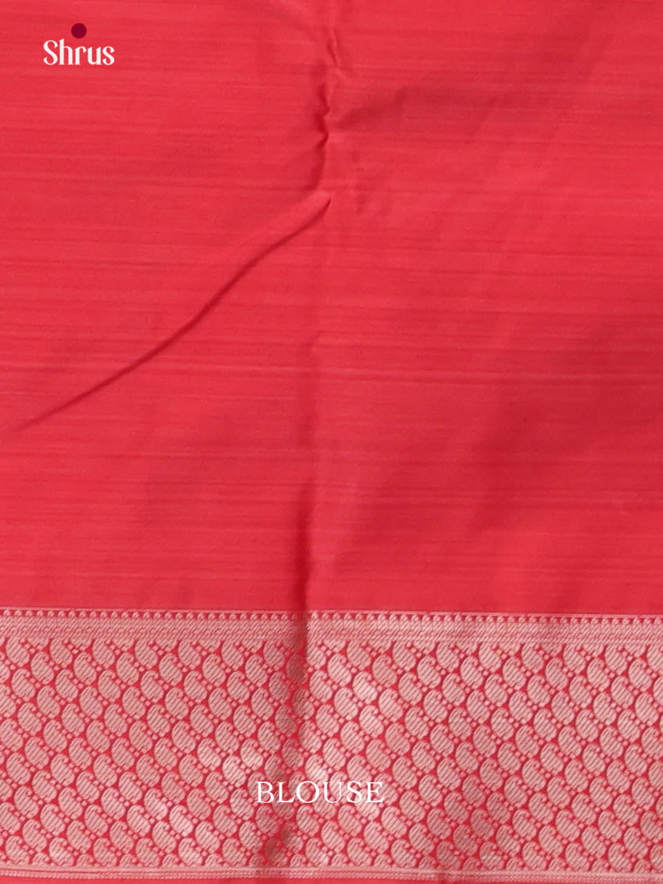 Red- Kanchipuram-halfpure Saree