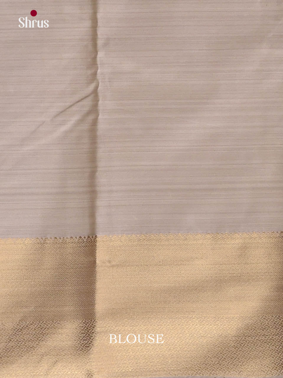 Grey - Kanchipuram-halfpure Saree