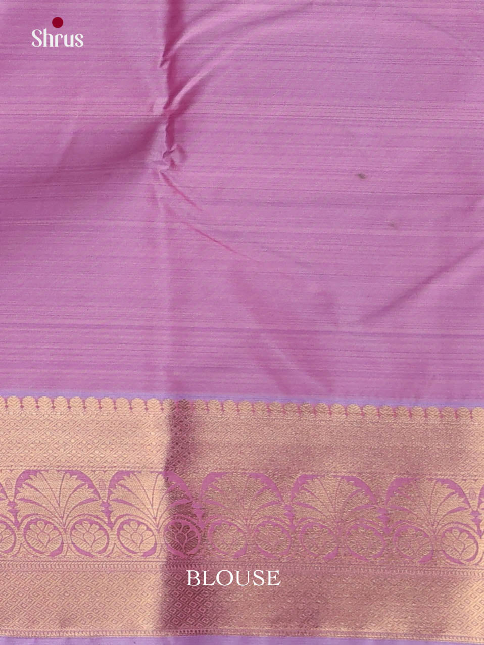 Purple - Kanchipuram-halfpure Saree