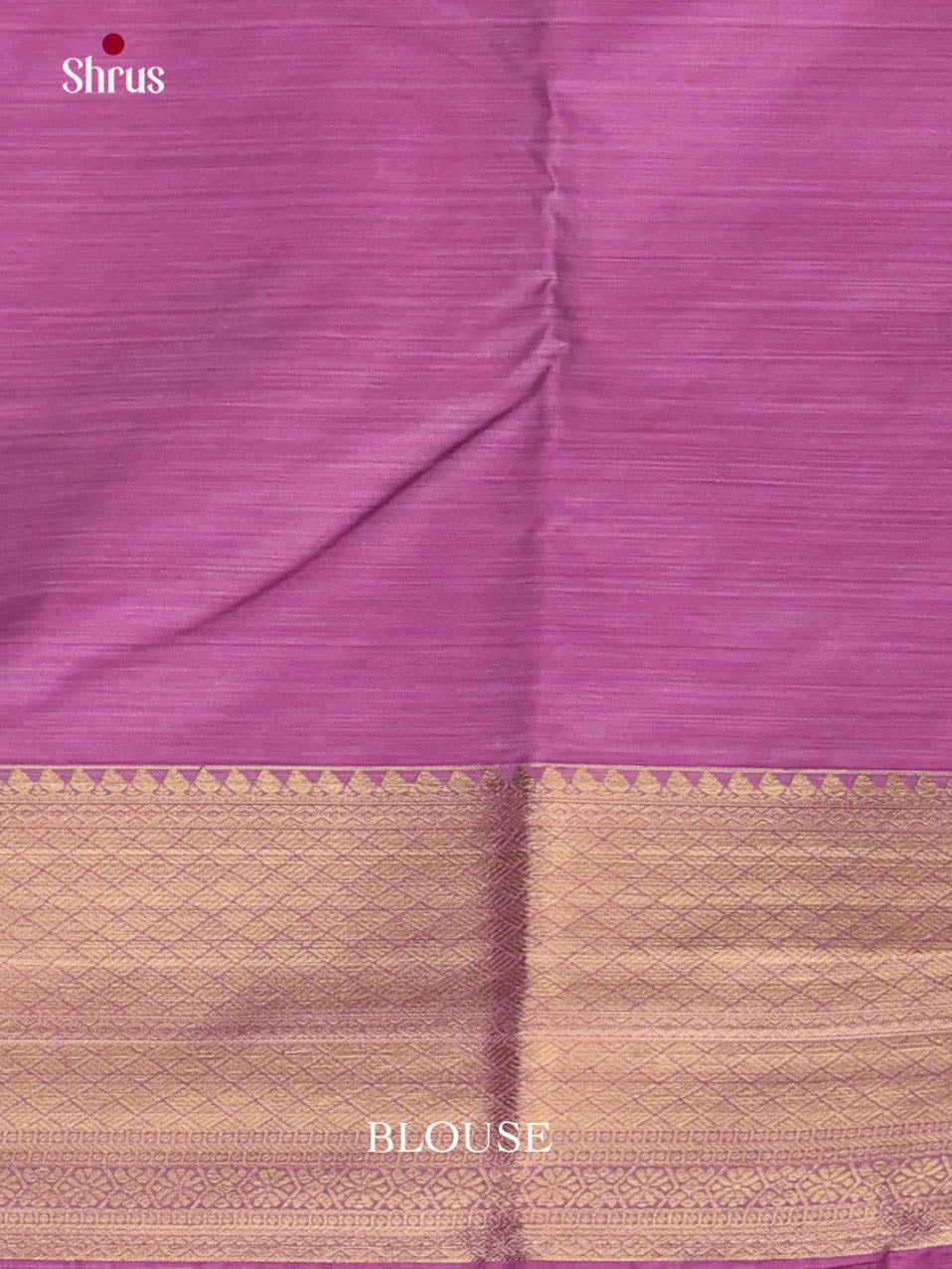 Grey & Purple - Kanchipuram-halfpure Saree