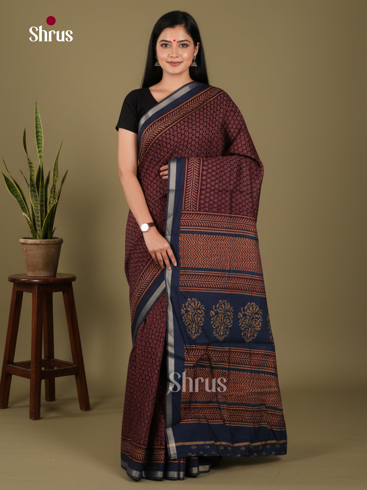DJS30012 - Art Modal Saree - Shop on Shrus.com