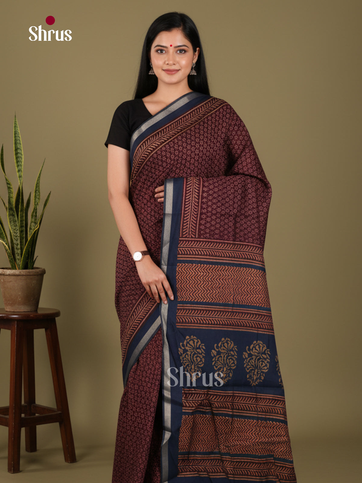 DJS30012 - Art Modal Saree - Shop on Shrus.com
