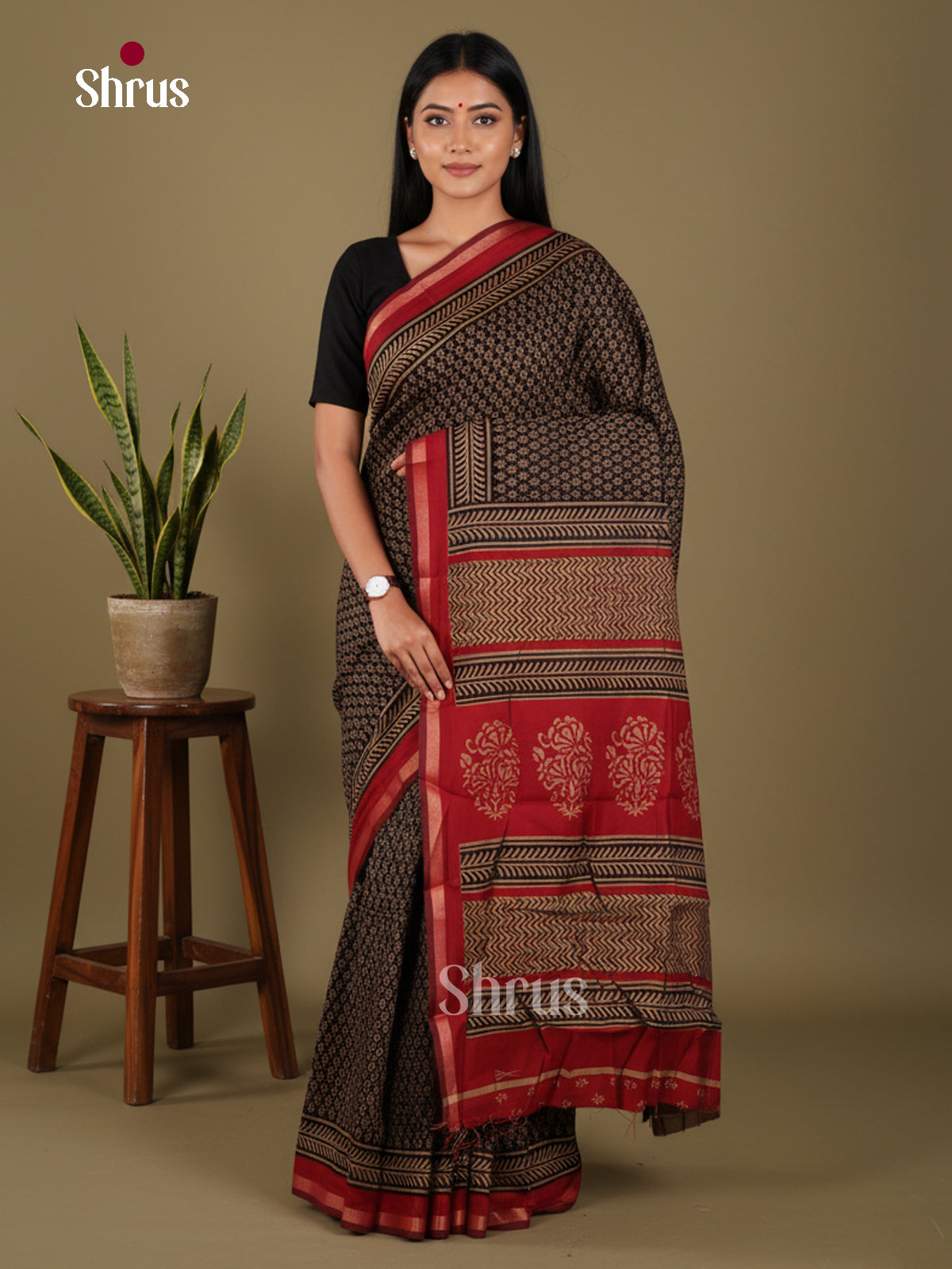 DJS30022 - Art Modal Saree - Shop on Shrus.com