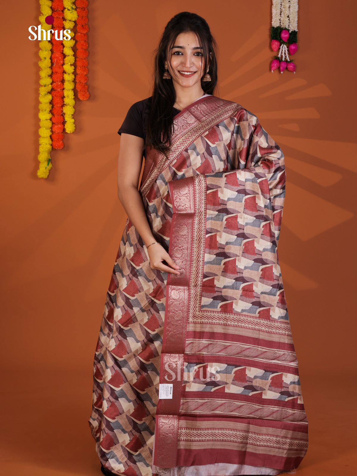 DJS30076 - Semi Dola silk Saree