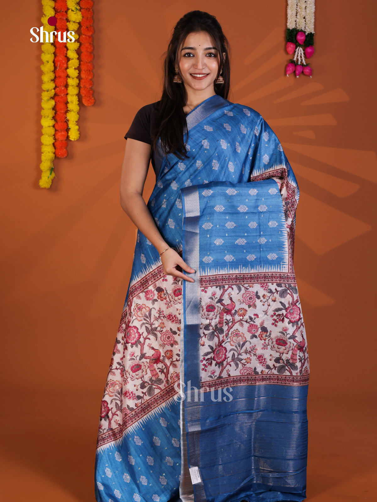 DJS30079 - Semi Dola silk Saree