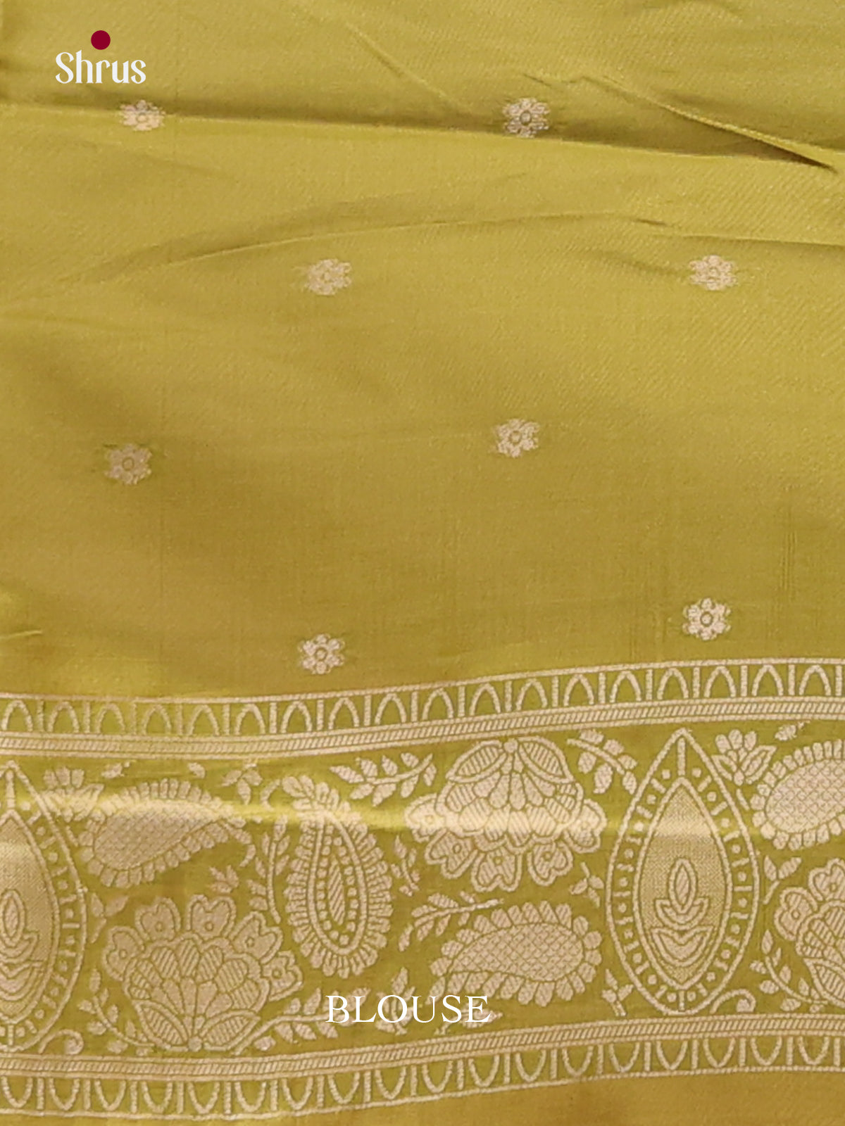 Olive Green - Semi Softsilk Saree