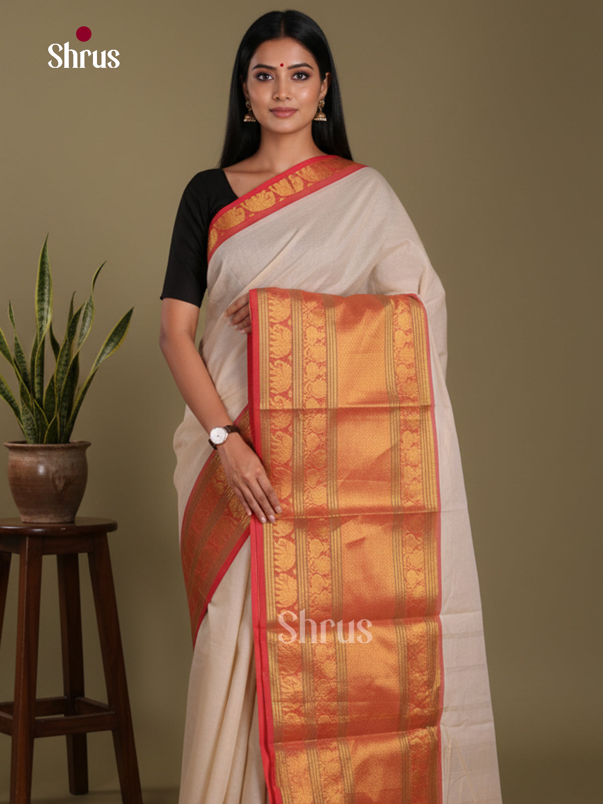 DJS30139 - Narayanpet Cotton Saree