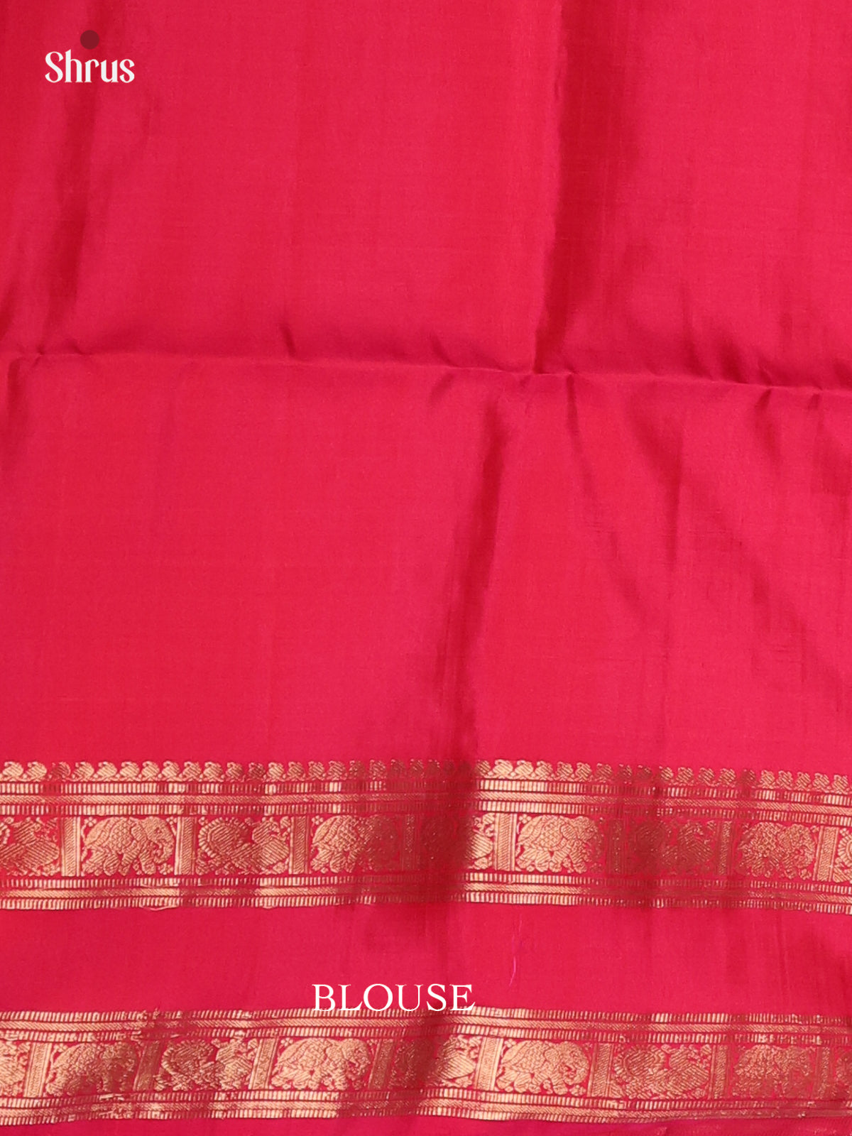 Chic Pink Soft Silk Saree With Golden Buttas & Rettaipet Zari Border