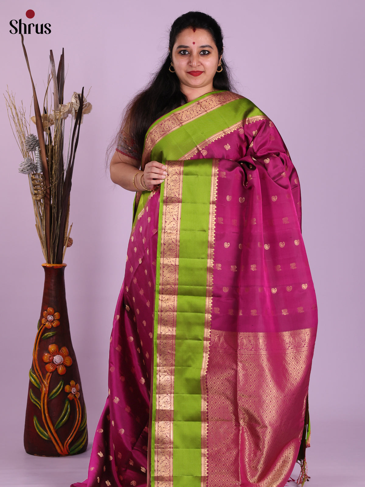 DJS30154 - Soft Silk (HR) Saree