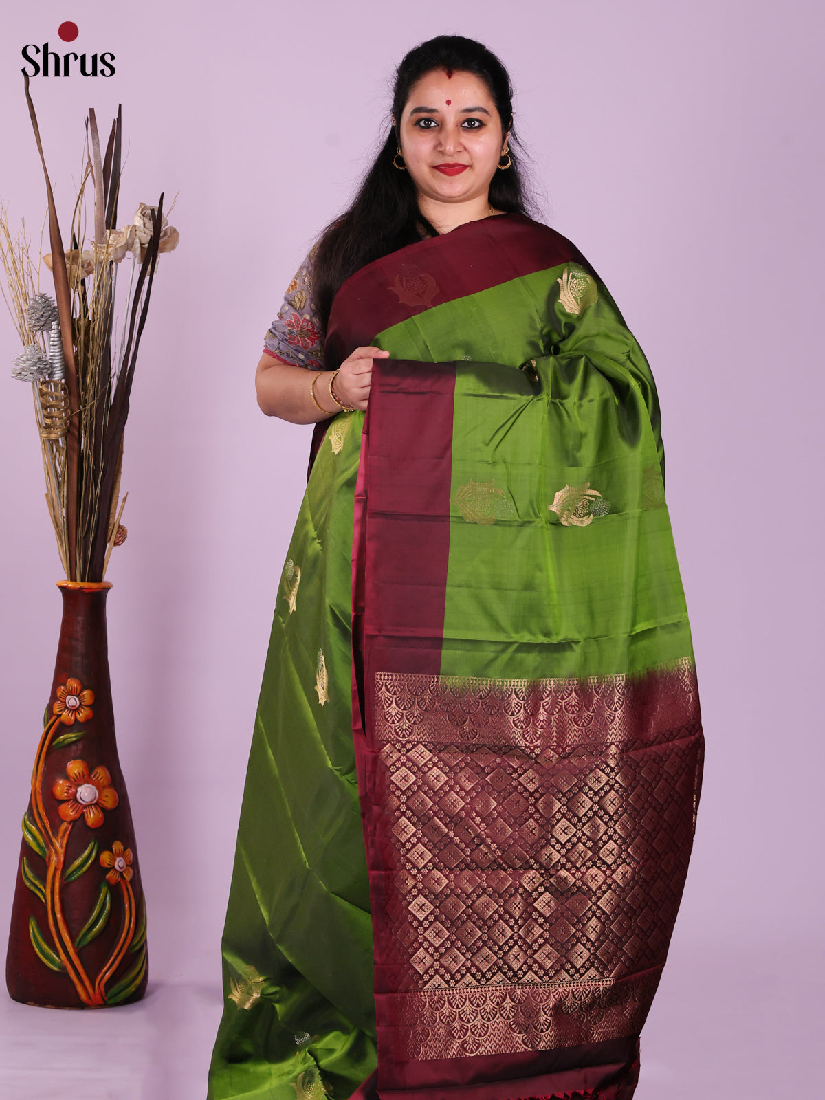 DJS30157 - Softsilk-halfpure Saree