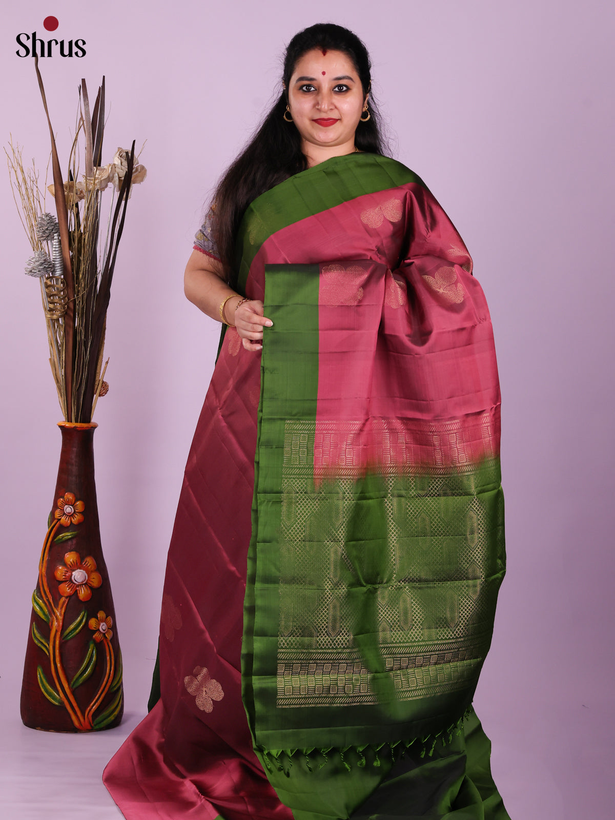 DJS30182 - Softsilk-halfpure Saree