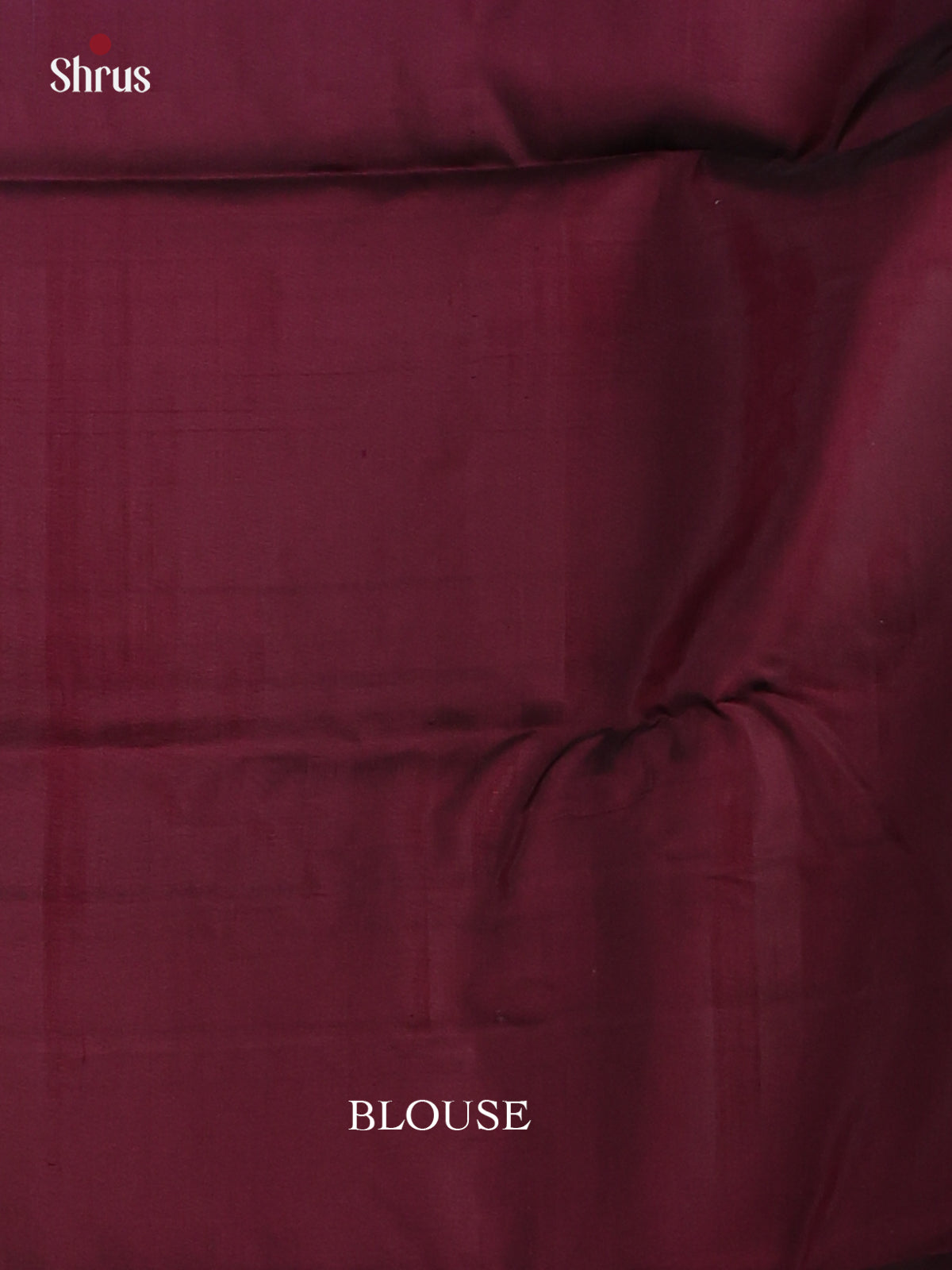 Blue & Maroon - Softsilk-halfpure Saree