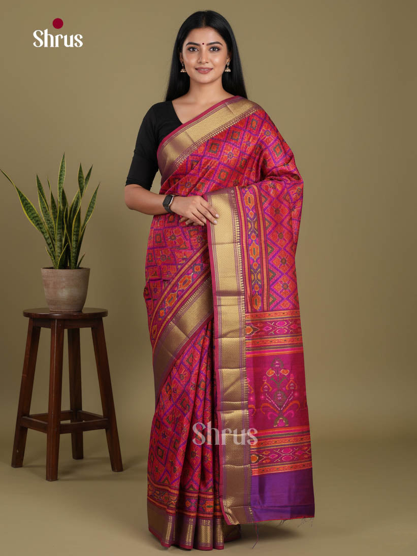 DJS31098 - Semi Patola Saree