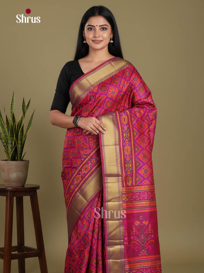 DJS31098 - Semi Patola Saree