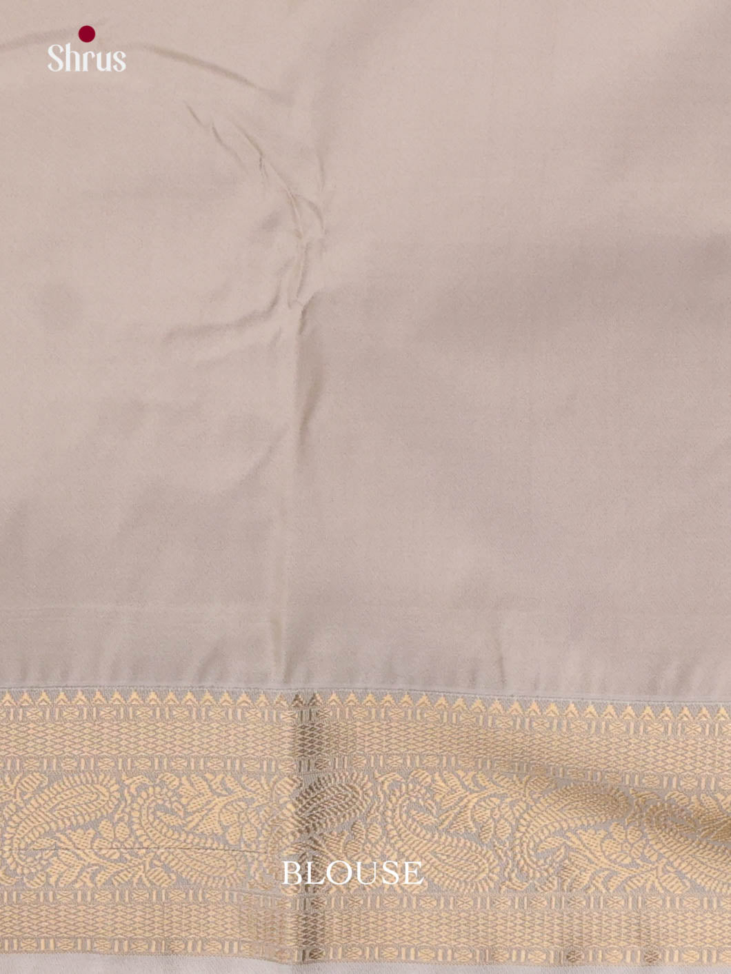 Pink & Grey - Semi Kanchipuram Saree
