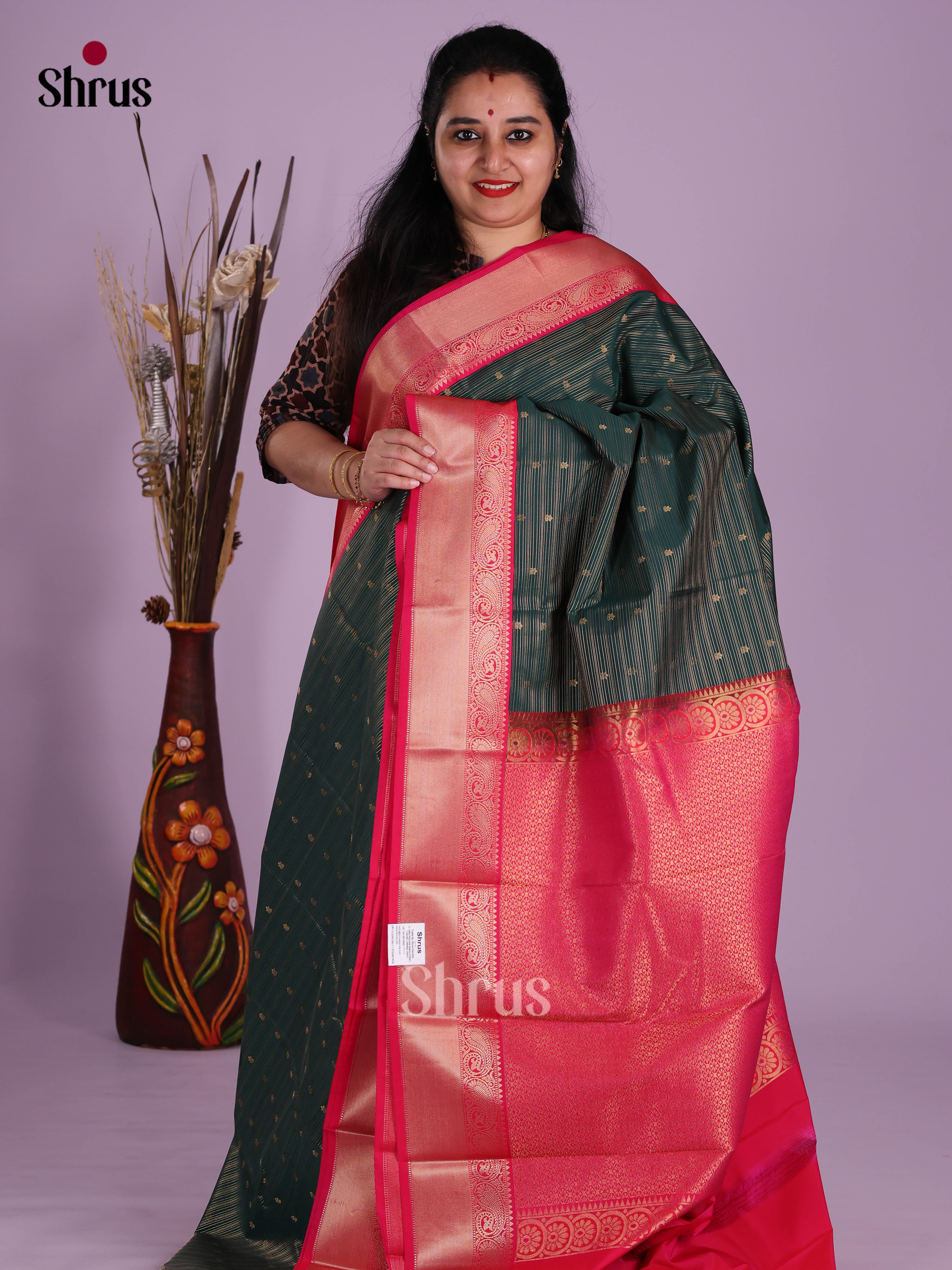 DKS03091 - Semi Kanchipuram Saree