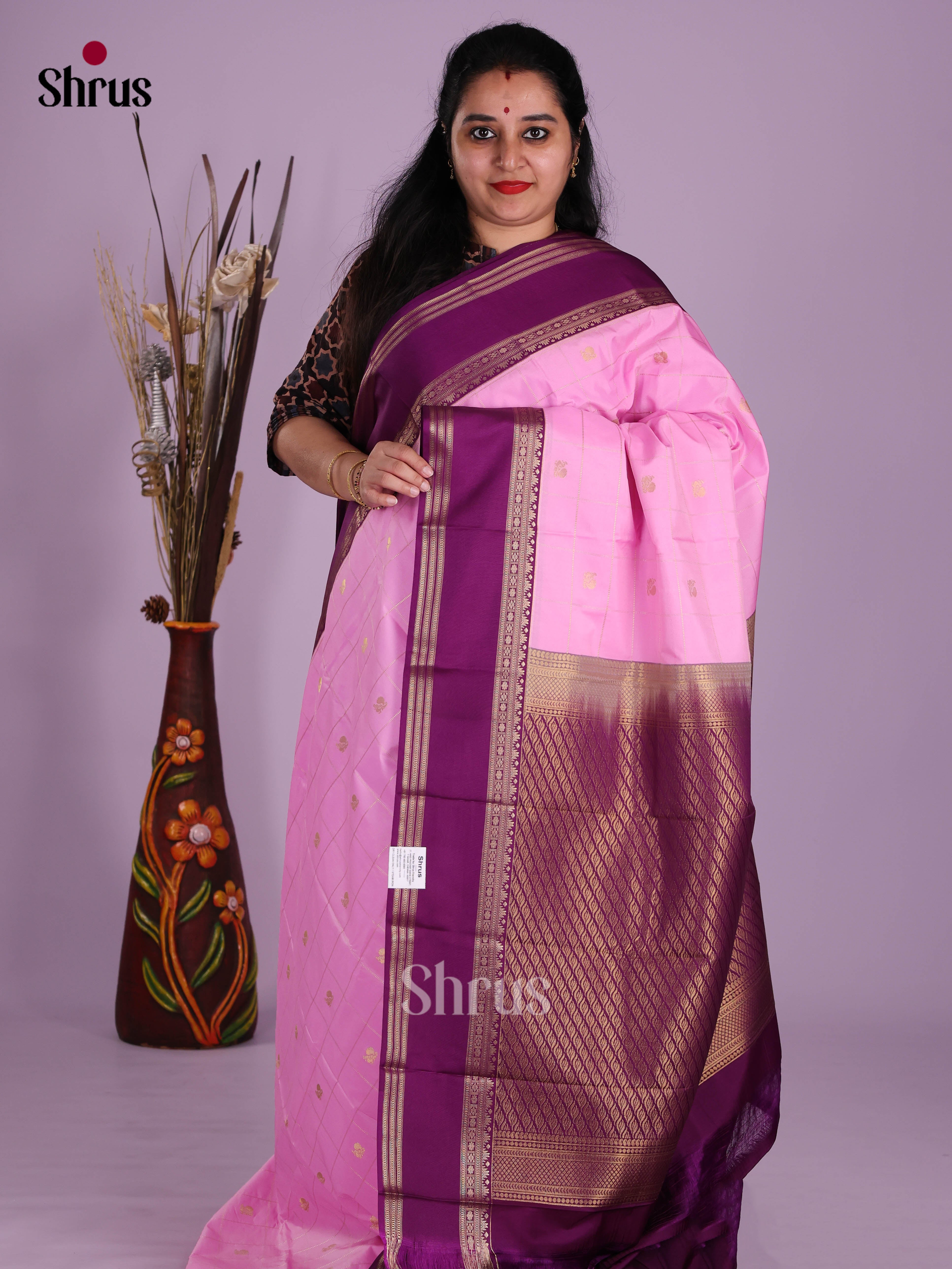 DKS03093 - Semi Kanchipuram Saree