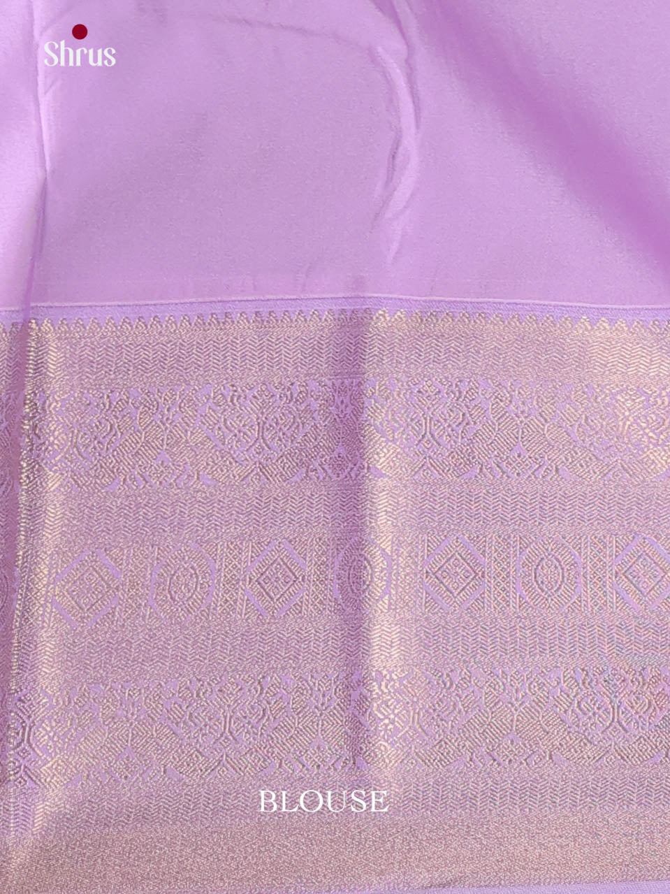 Green & Lavender - Semi Kanchipuram Saree