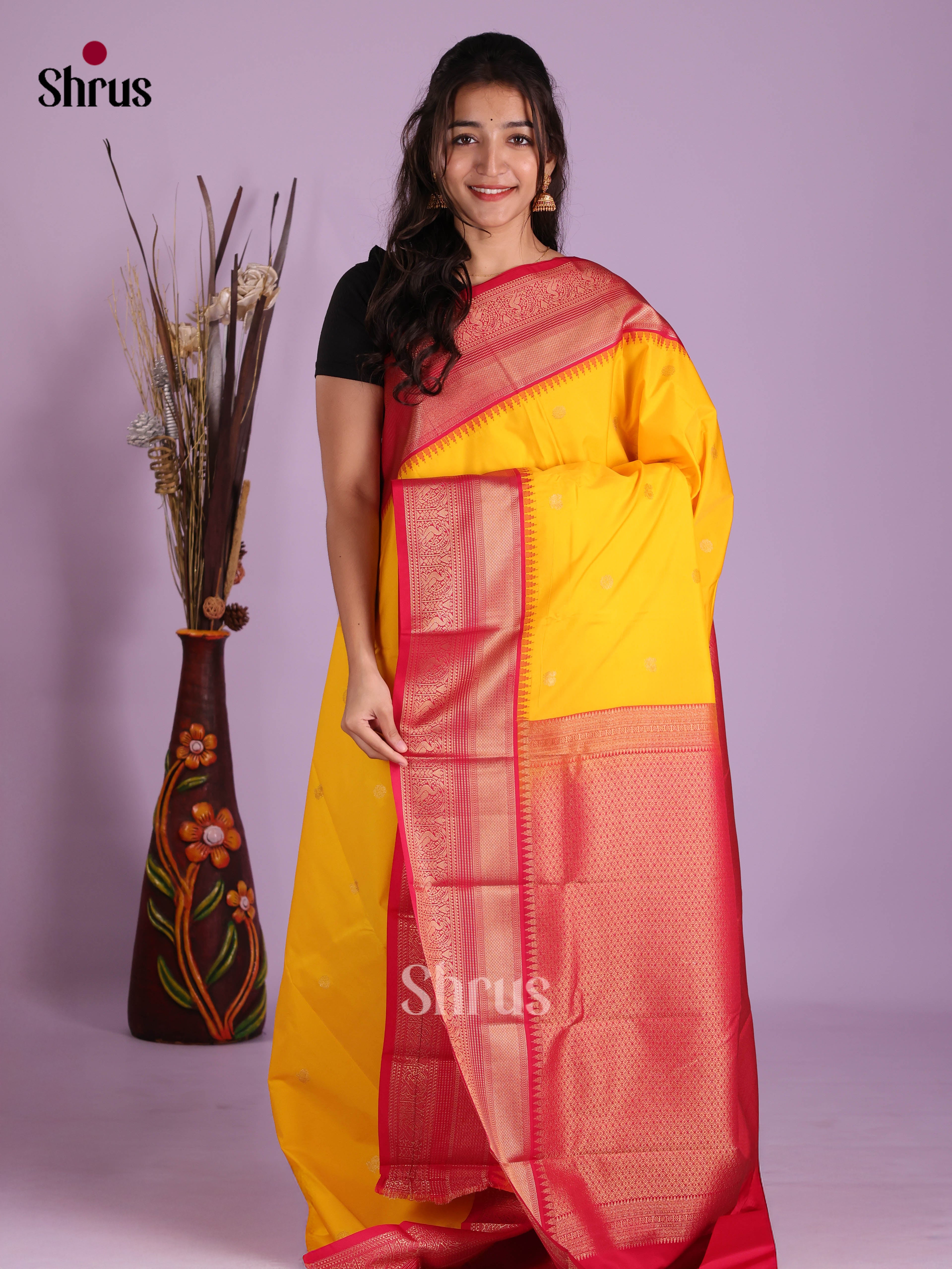 DKS03163 - Semi Kanchipuram Saree