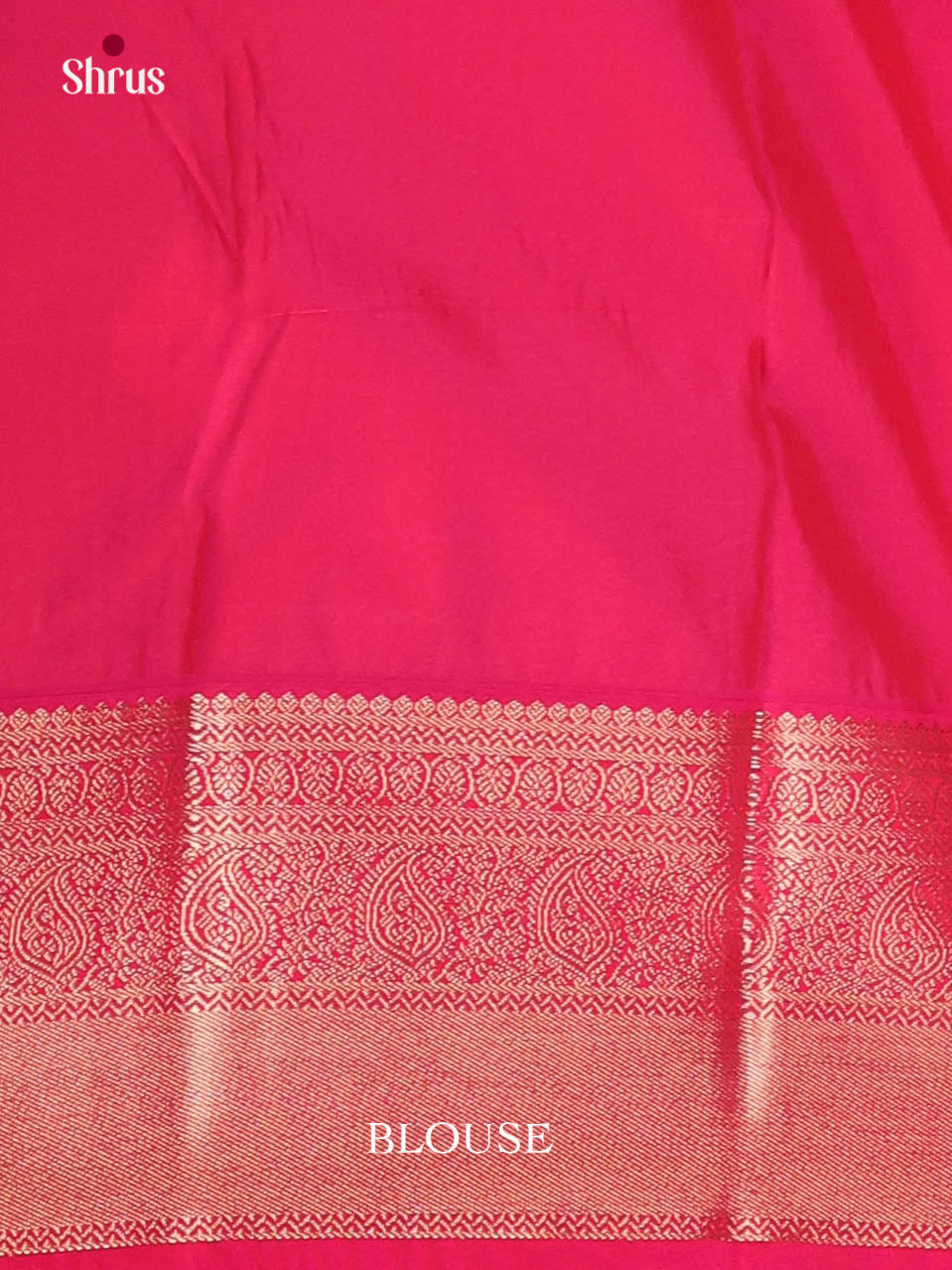 Blue & Pink- Semi Kanchipuram Saree