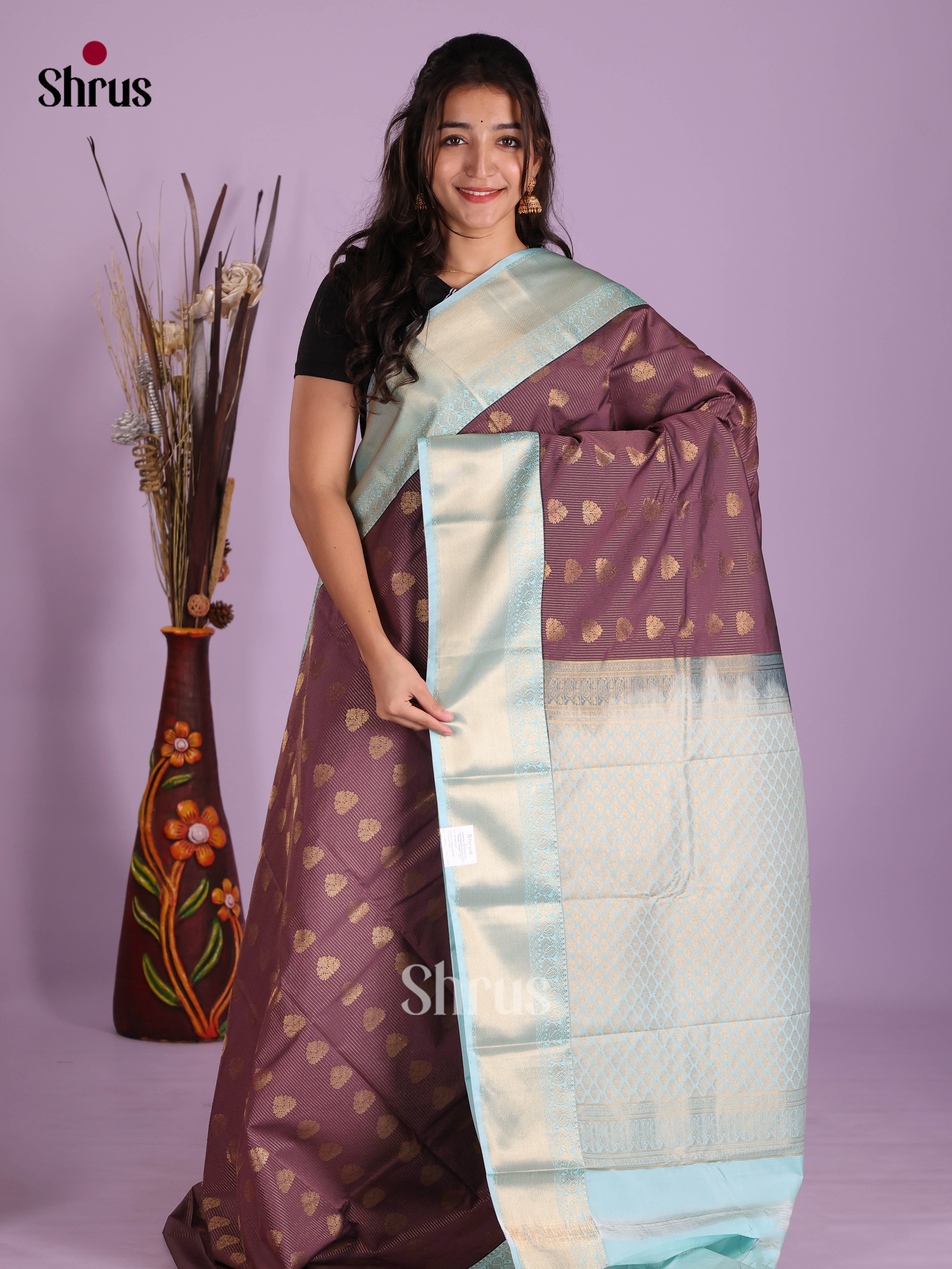 DKS03190 - Semi Kanchipuram Saree