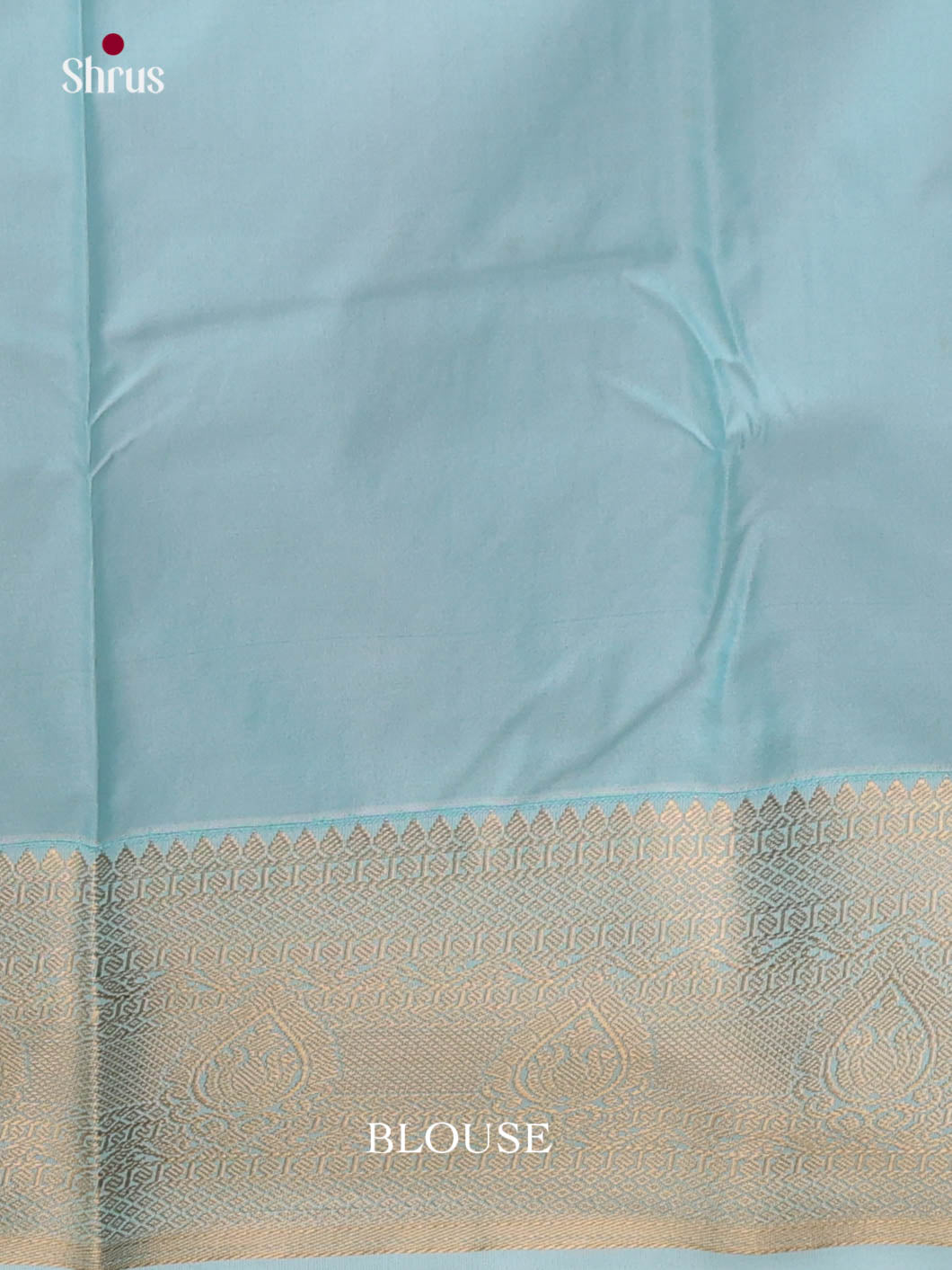 Red & Blue - Semi Kanchipuram Saree