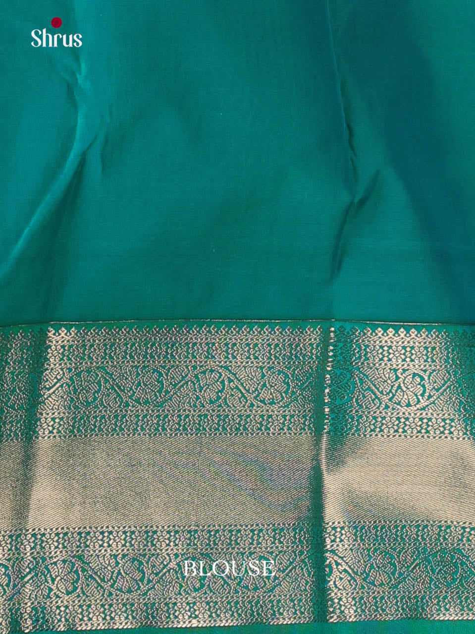 Blue & Green - Semi Kanchipuram Saree